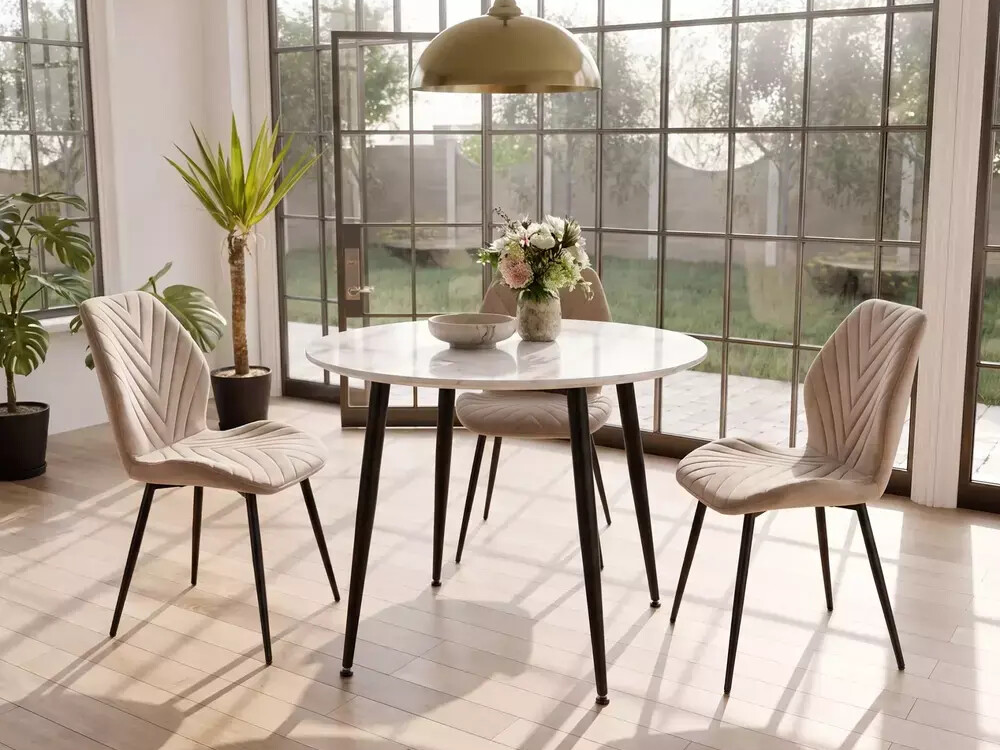 Table Detroit 871 (Marbre blanc)