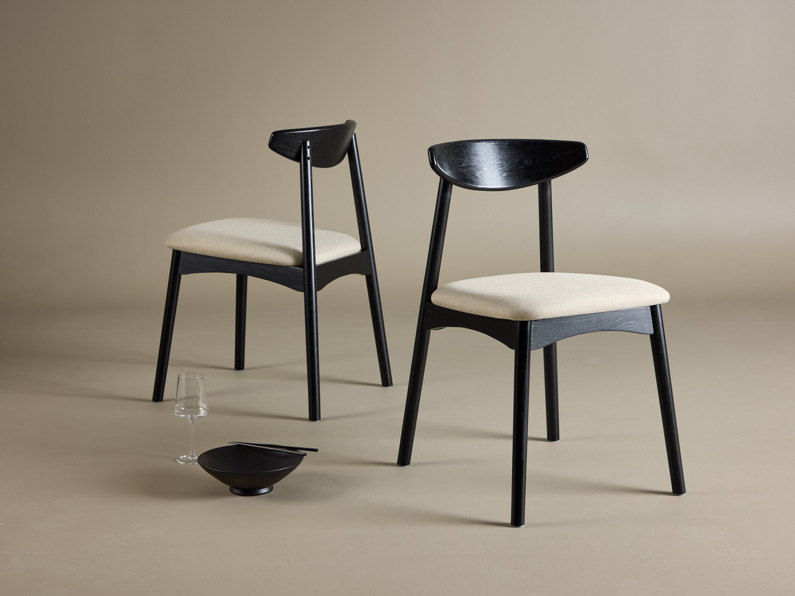 Chaise Dallas 5348 (Noir)