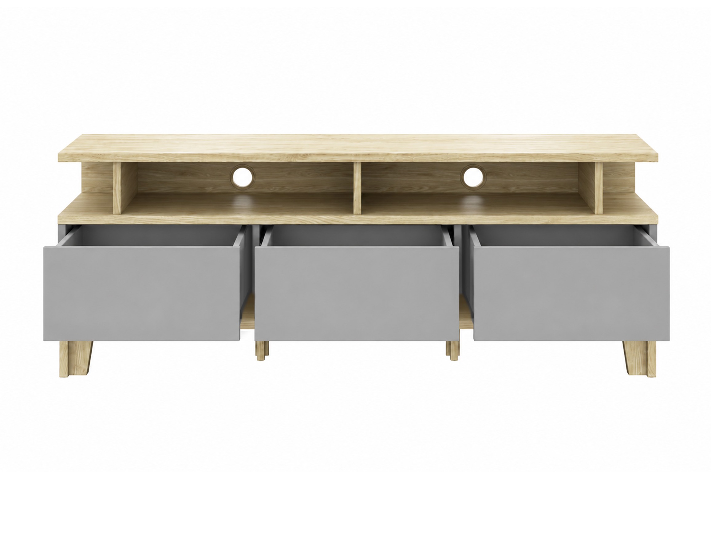 Meuble TV Evarveru 101 (Gris)