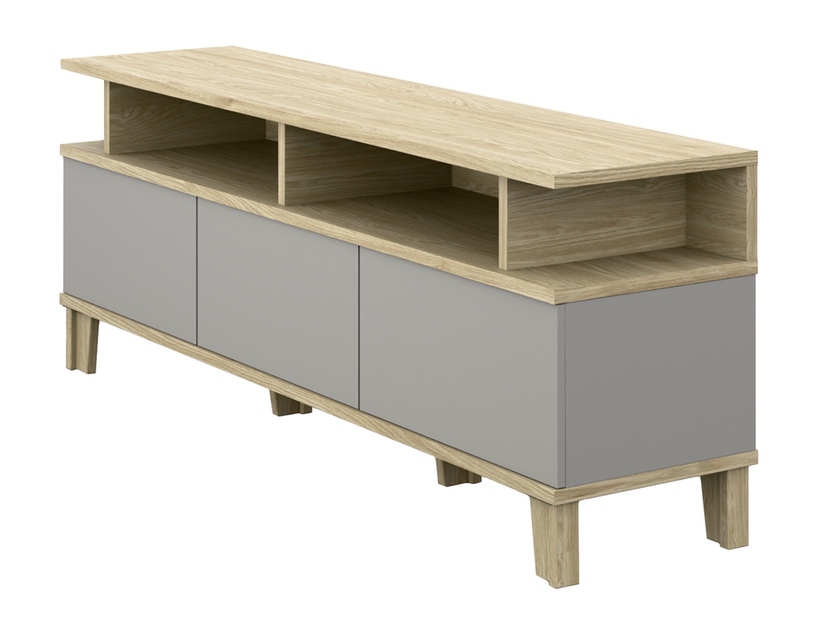 Meuble TV Evarveru 101 (Gris)