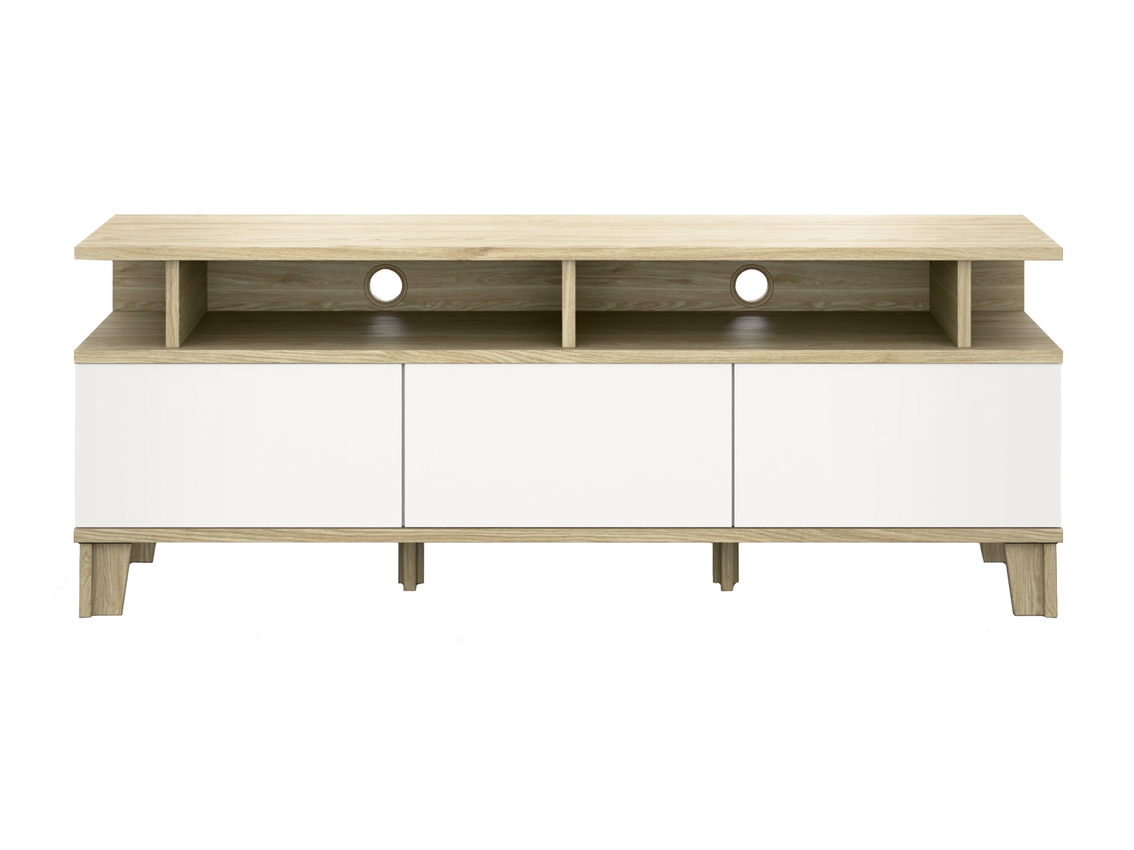 Meuble TV Evarveru 101 (Mat blanc)