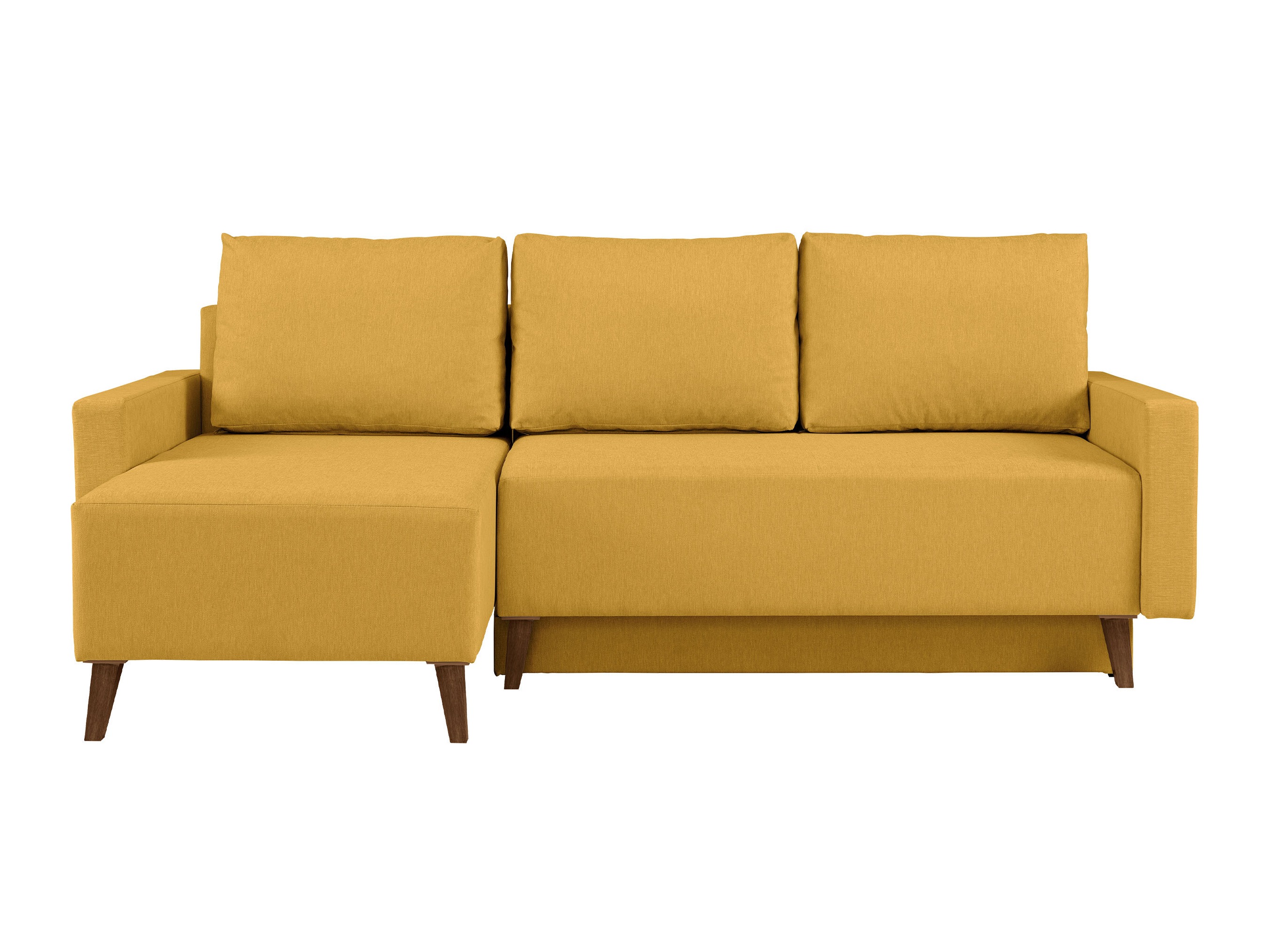 Canapé d'angle Delbene 130 (Verita 53 + Chêne san remo foncé)