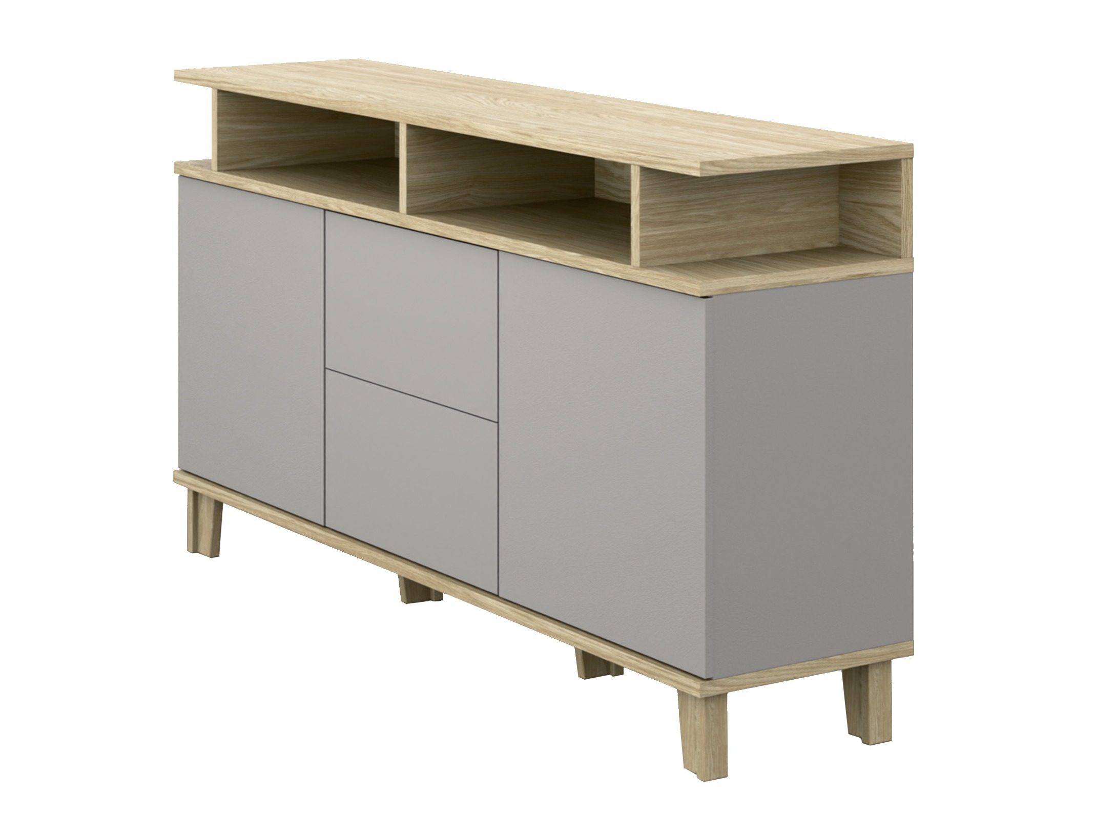 Commode Evarveru 105 (Gris)