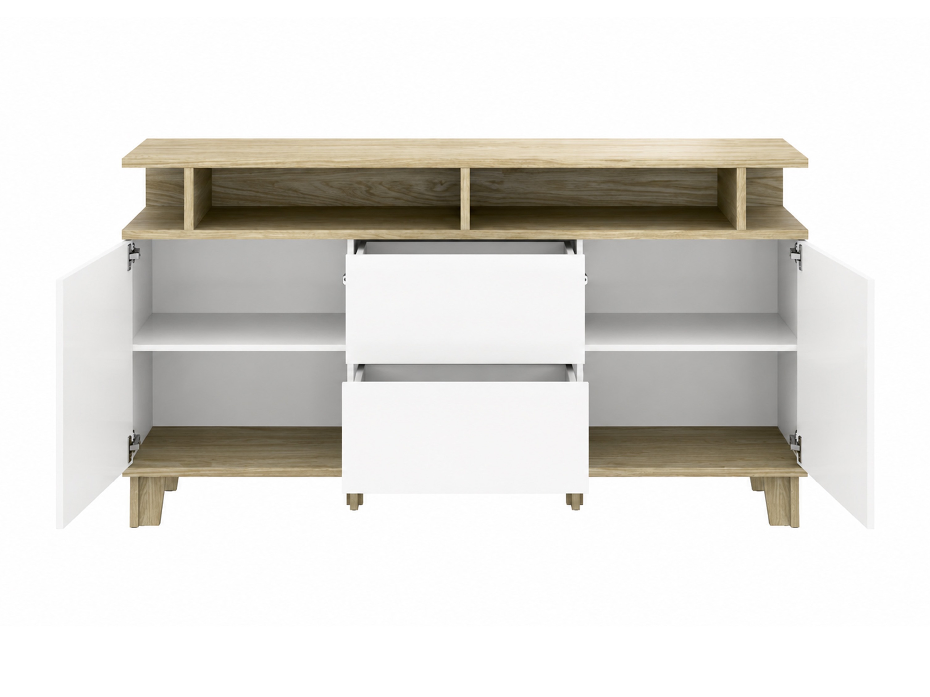 Commode Evarveru 105 (Mat blanc)