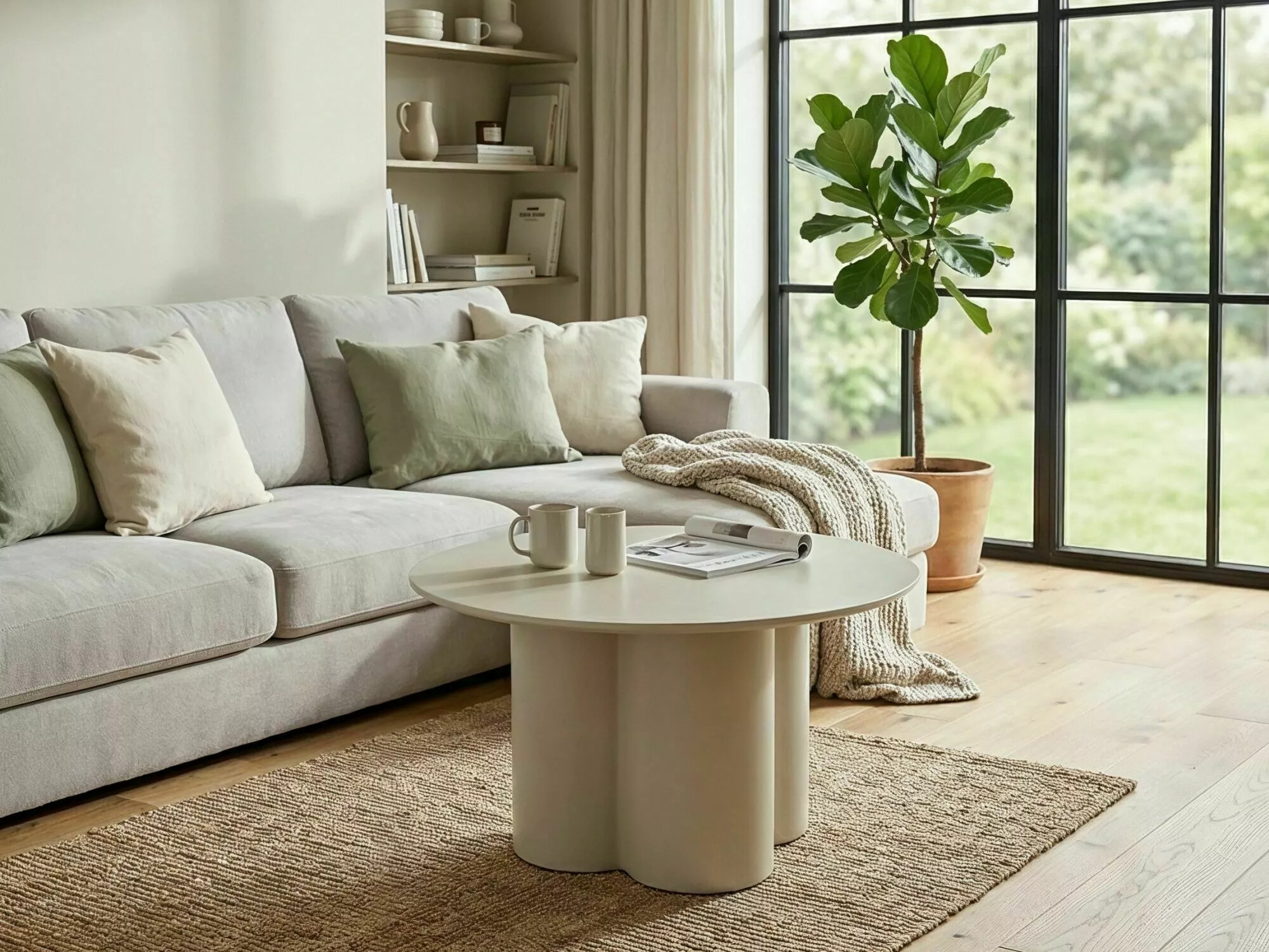Table basse Detroit 1013 (Beige)
