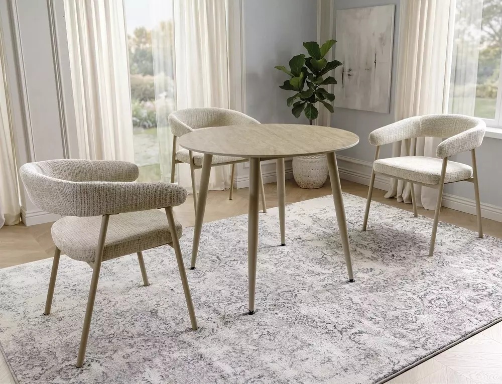 Table Detroit 871 (Travertin clair + Cachemire)