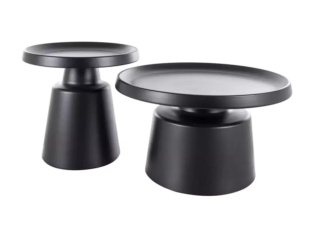Ensemble tables basses Detroit 721 (Noir)