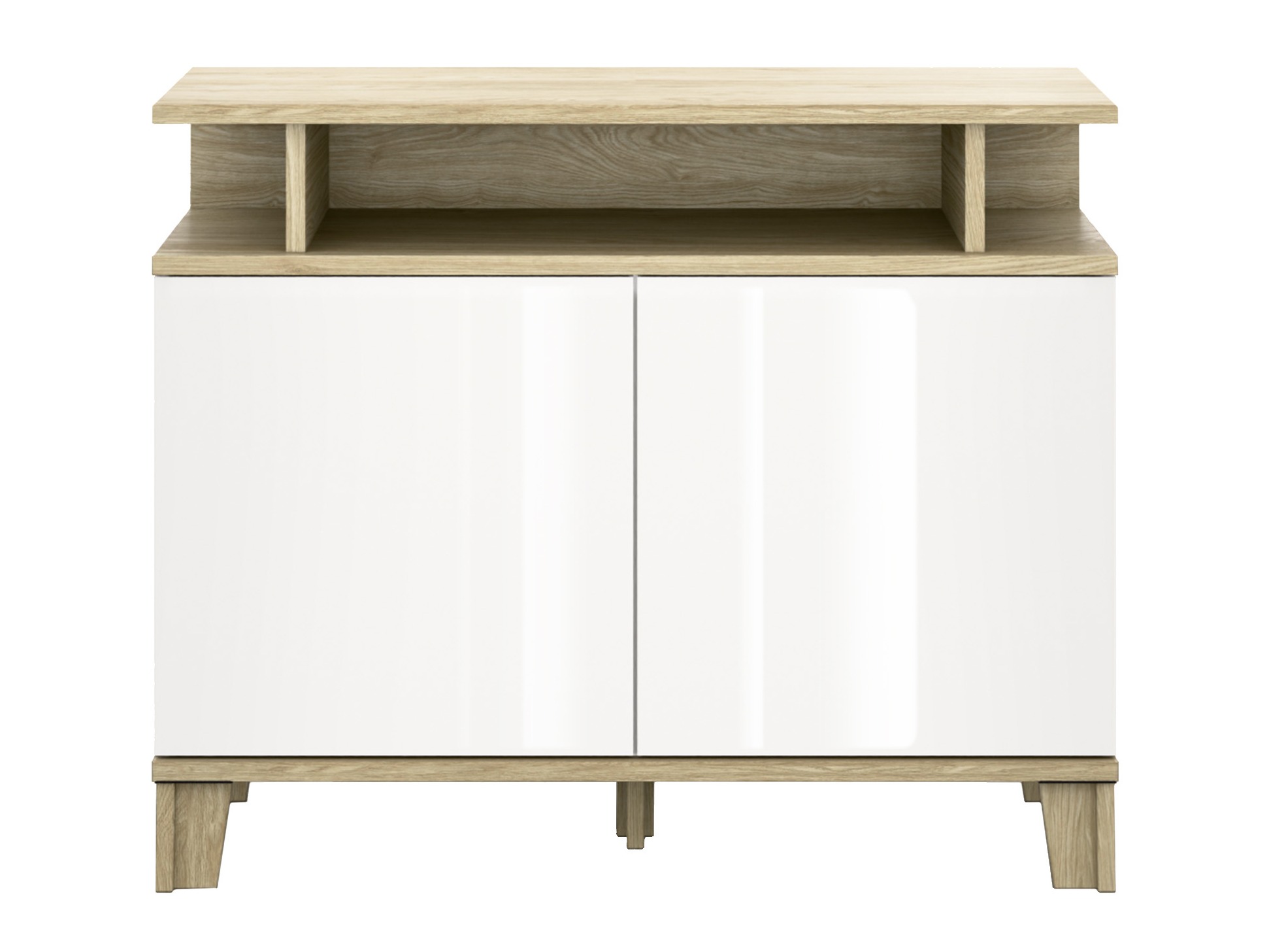 Buffet Evarveru 107 (Blanc brillant)
