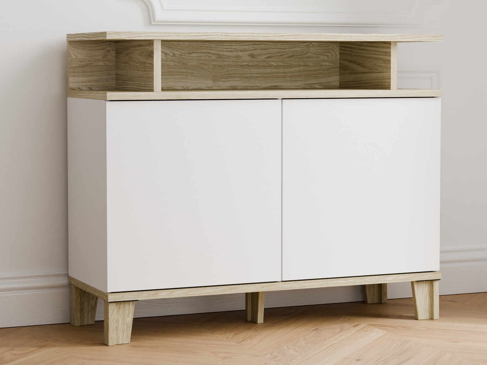 Buffet Evarveru 107 (Mat blanc)