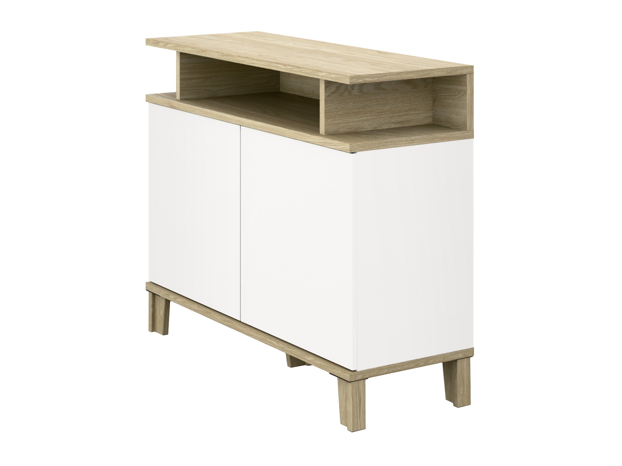 Buffet Evarveru 107 (Mat blanc)