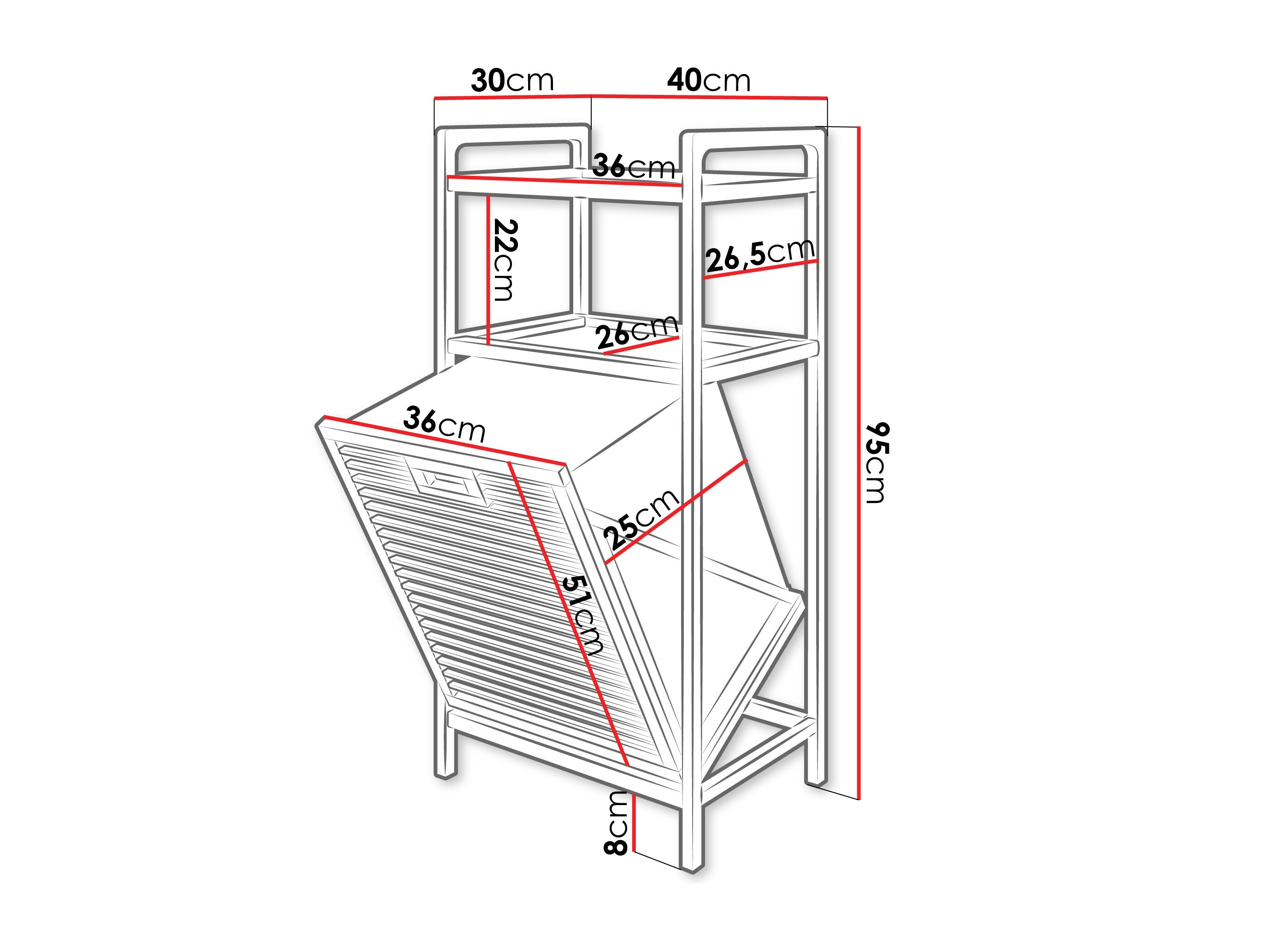 Colonne de salle de bain Structes