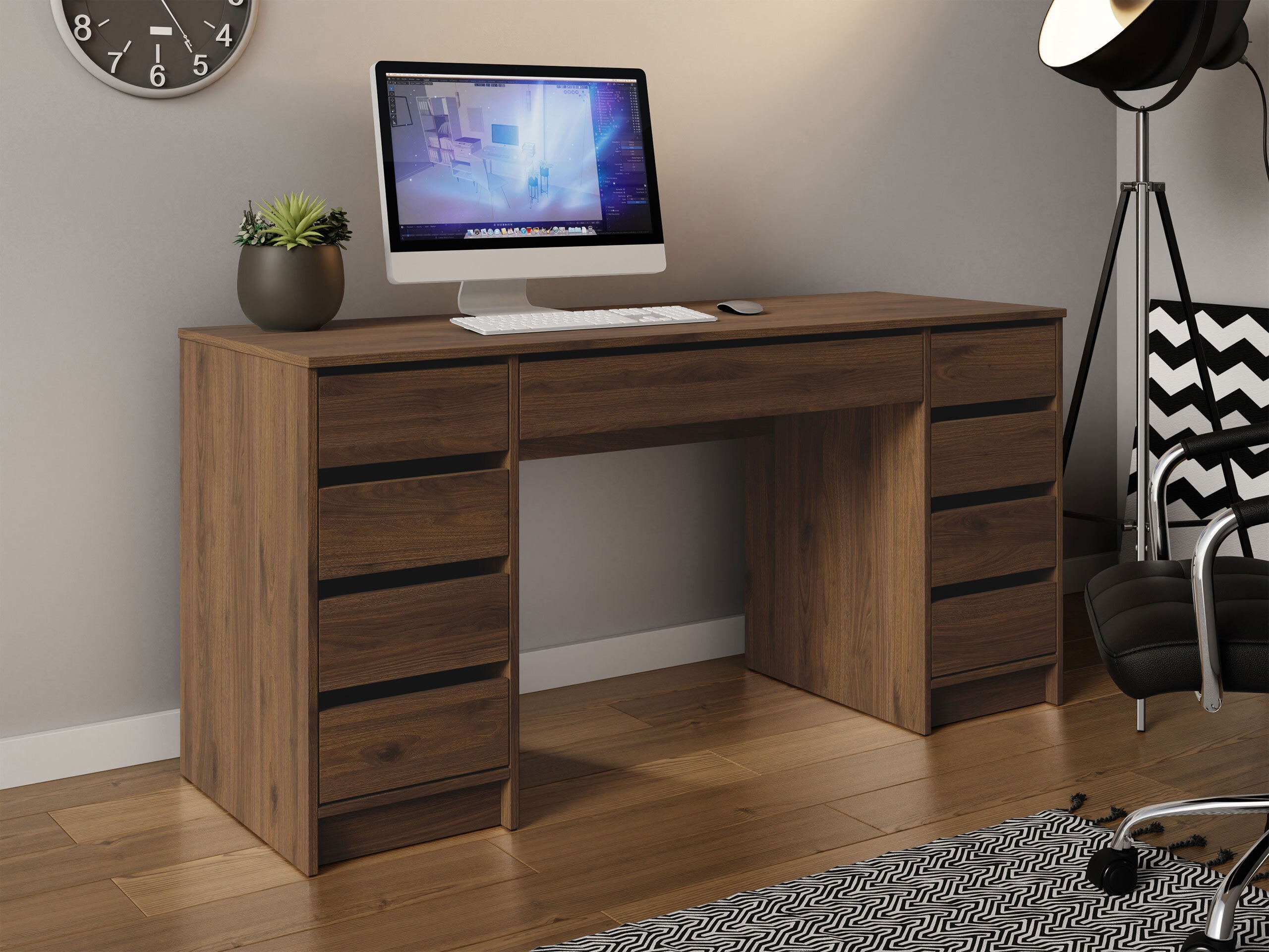 Bureau Comfivo Terros II (Noyer)