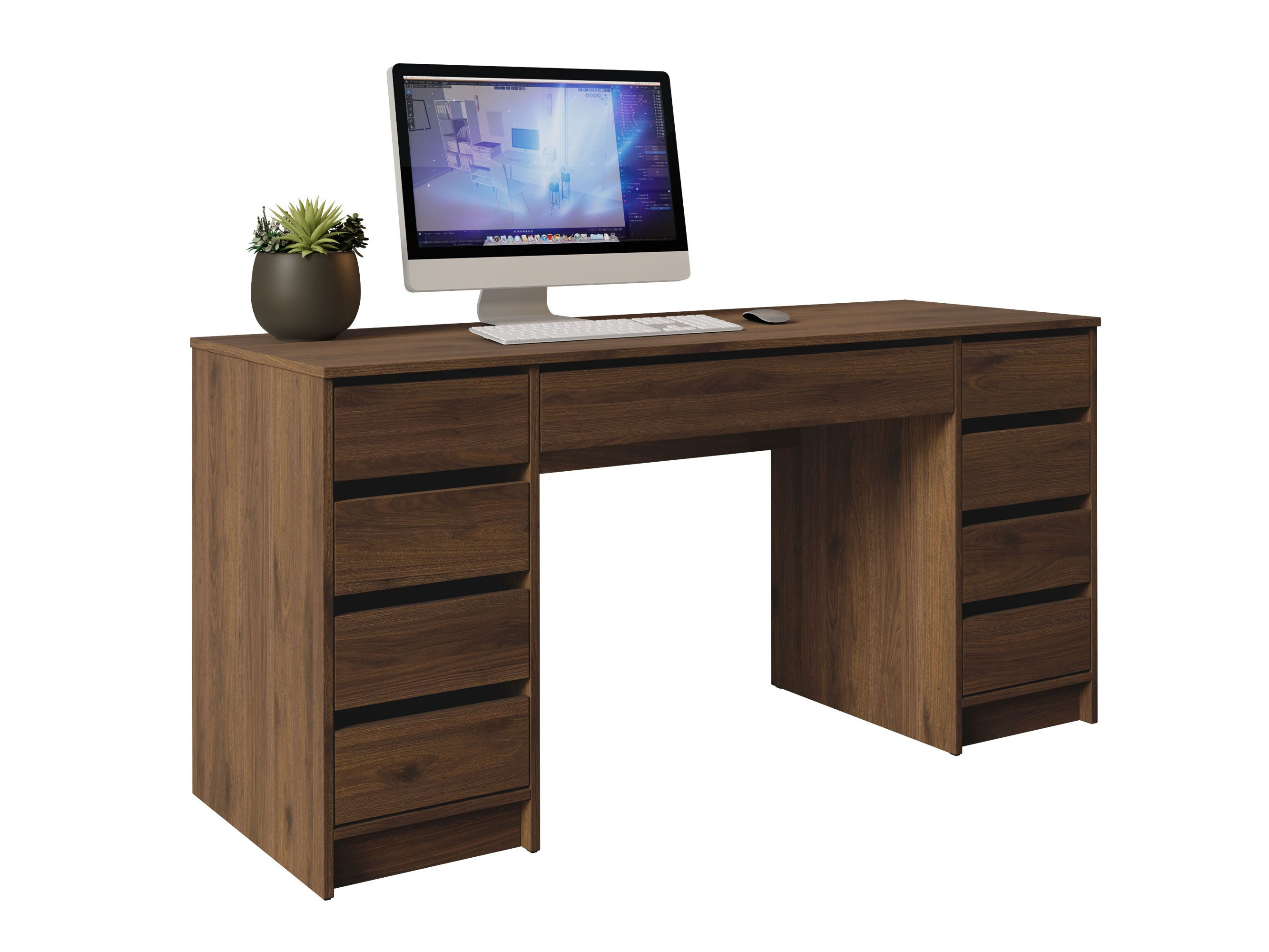 Bureau Comfivo Terros II (Noyer)