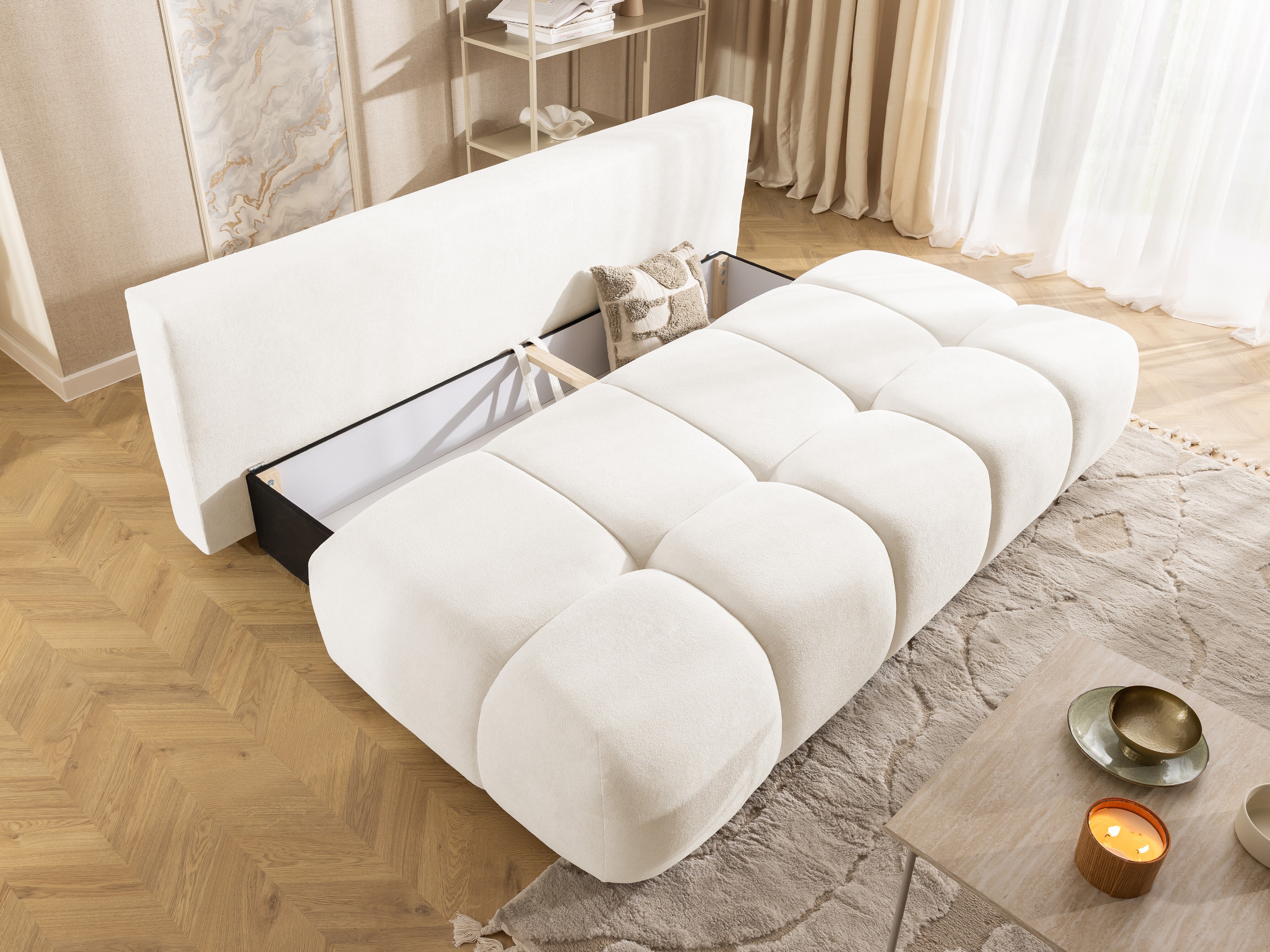 Canapé convertible Rocklin 203 (Soft Plush 01)