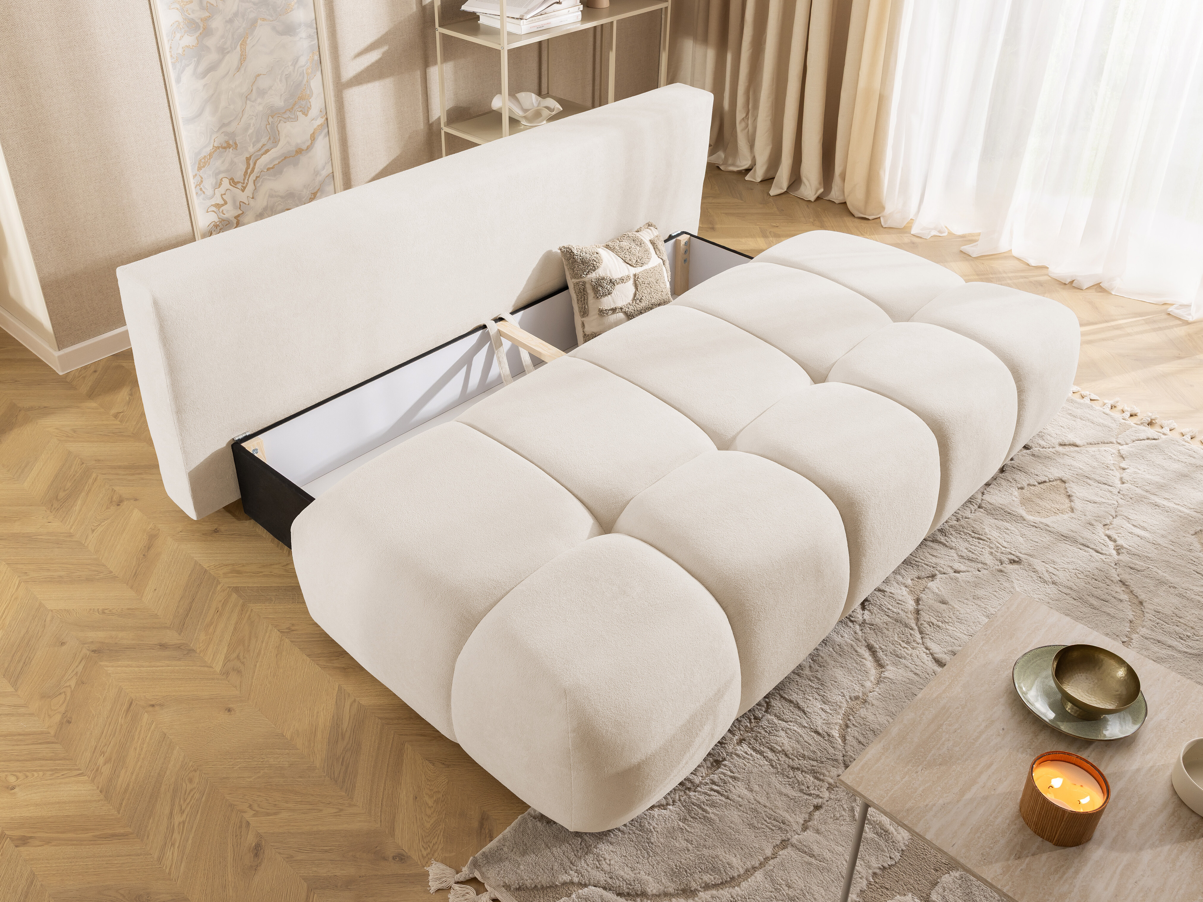 Canapé convertible Rocklin 203 (Soft Plush 02)