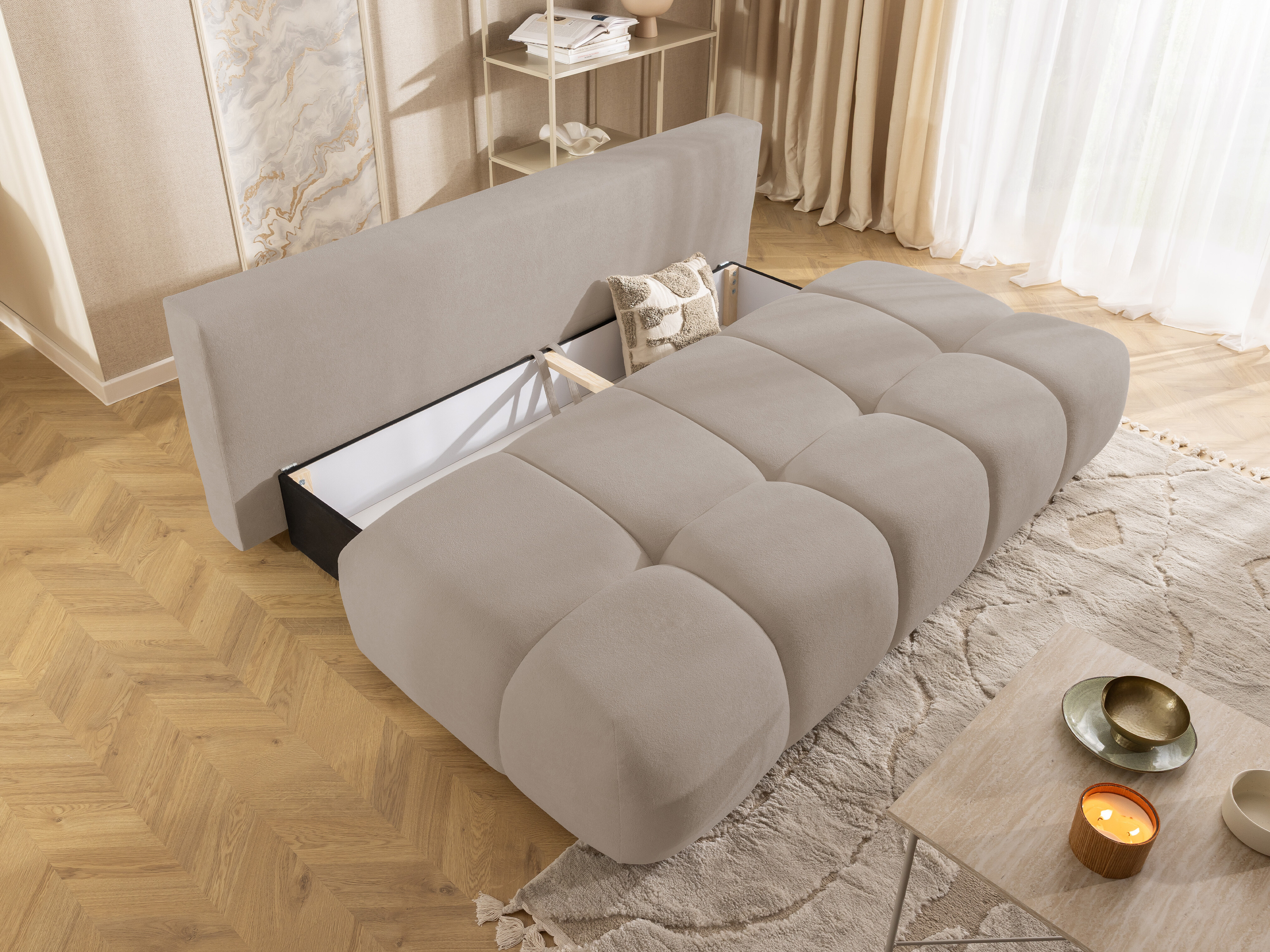 Canapé convertible Rocklin 203 (Soft Plush 03)