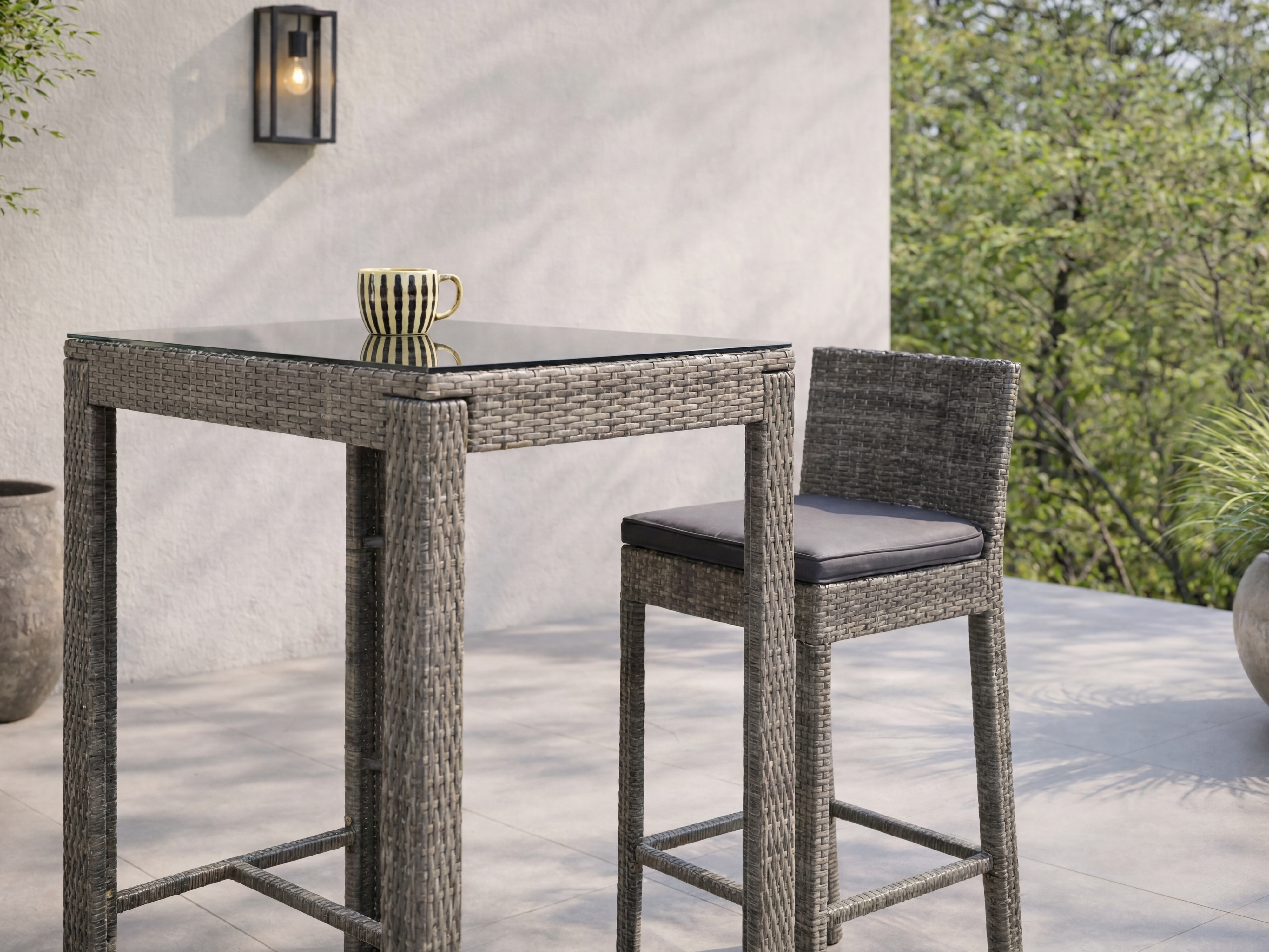 Table de bar de jardin Dallas 3841