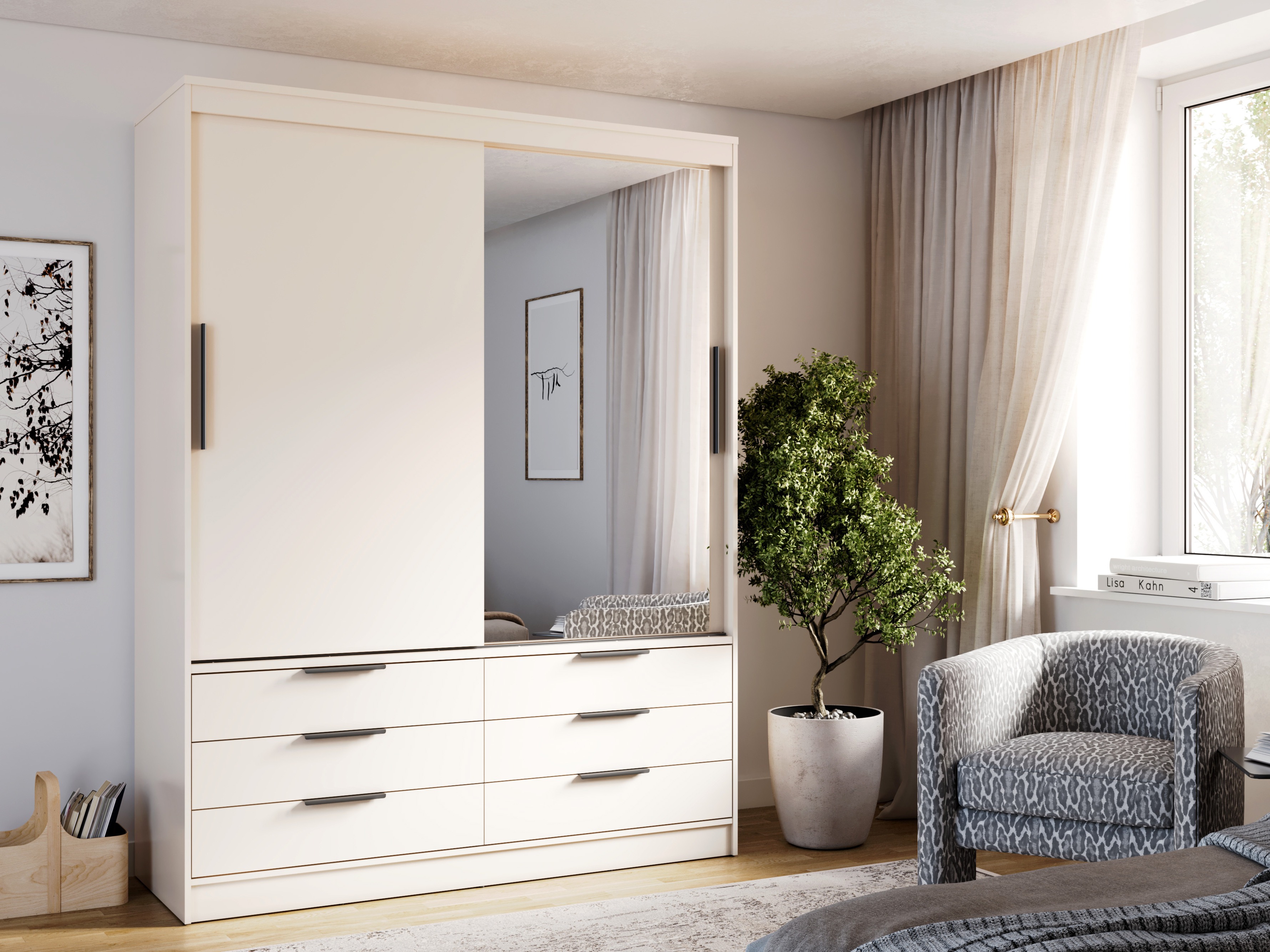 Armoire Fresno 183 (Beige)