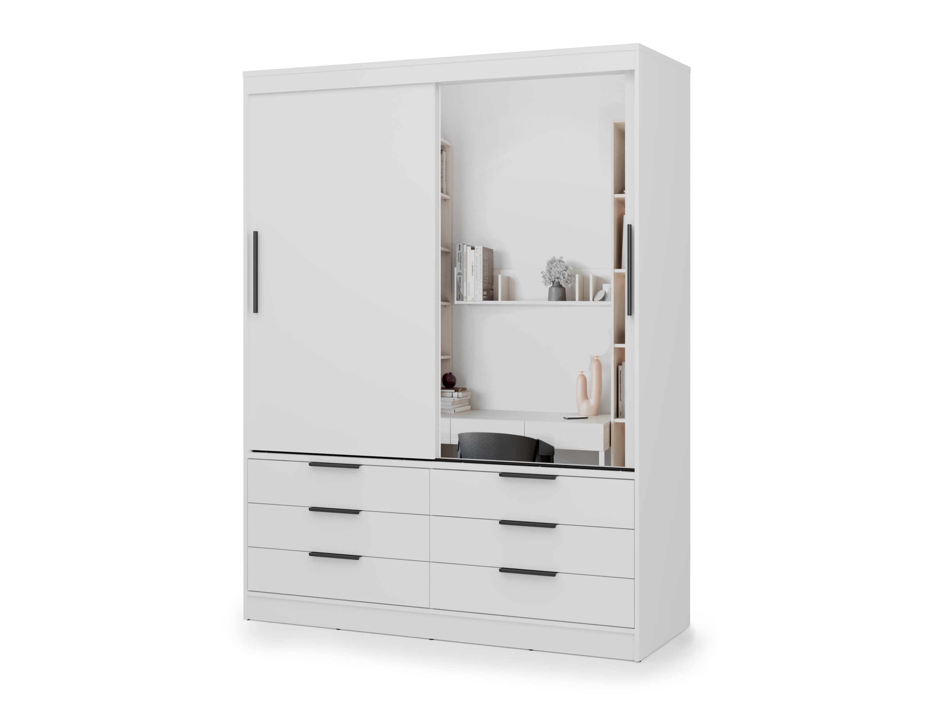 Armoire Fresno 183 (Blanc)