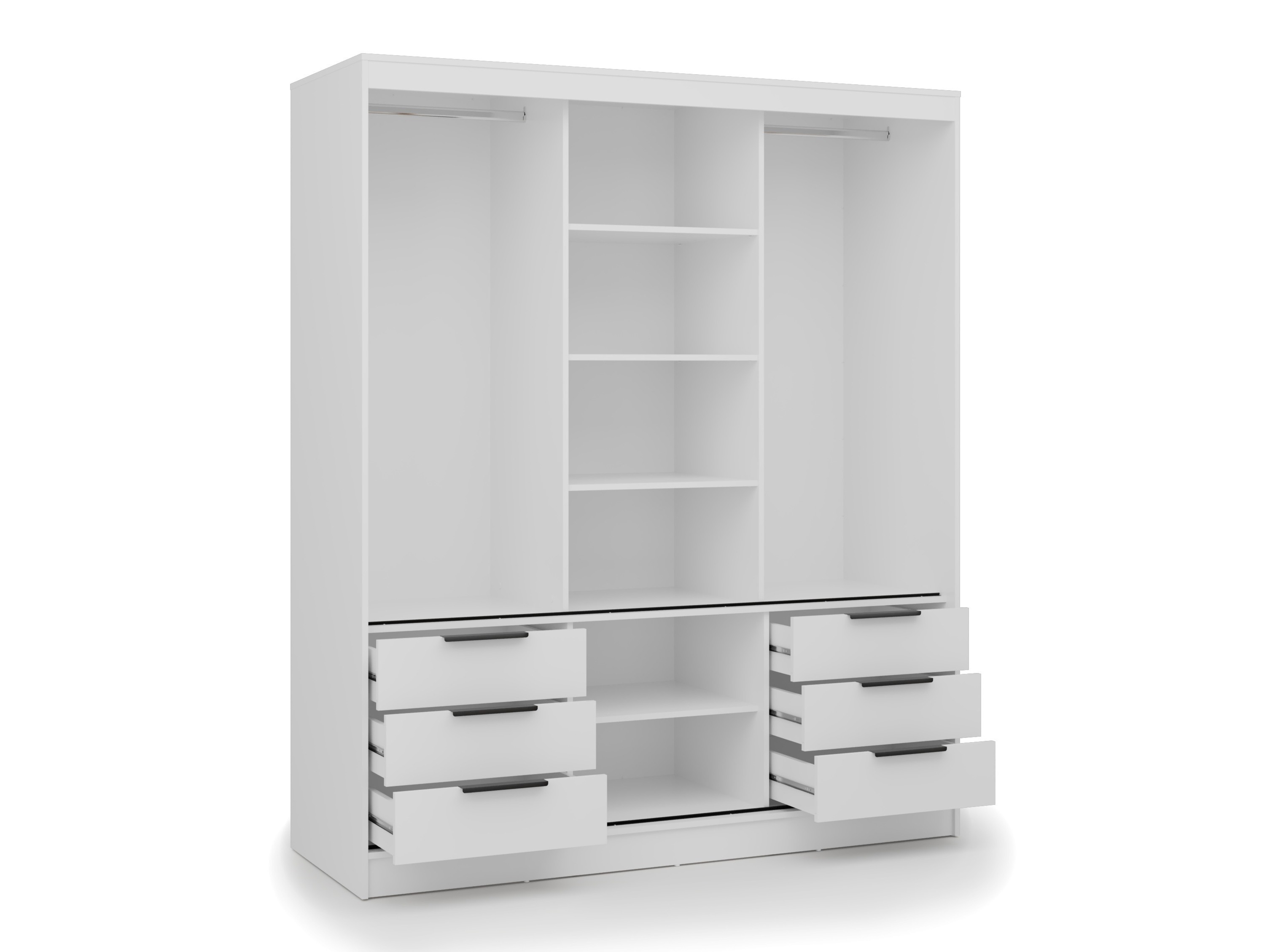 Armoire Fresno 184 (Blanc)