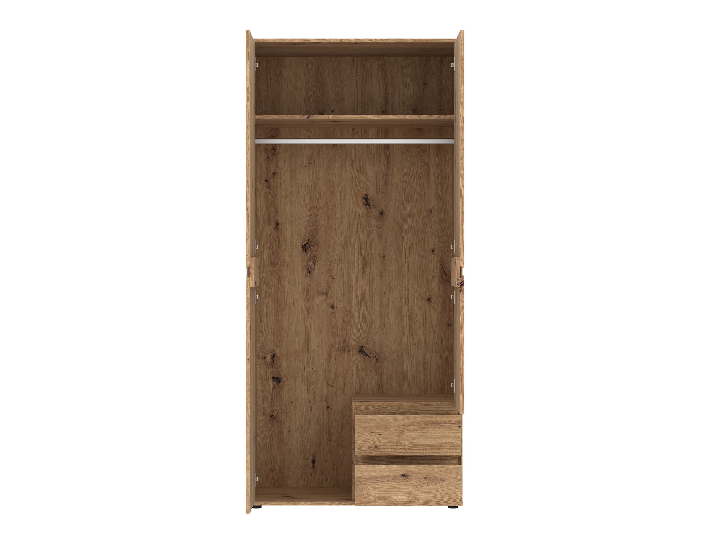 Armoire Torfiou 115 (Chêne Artisan)