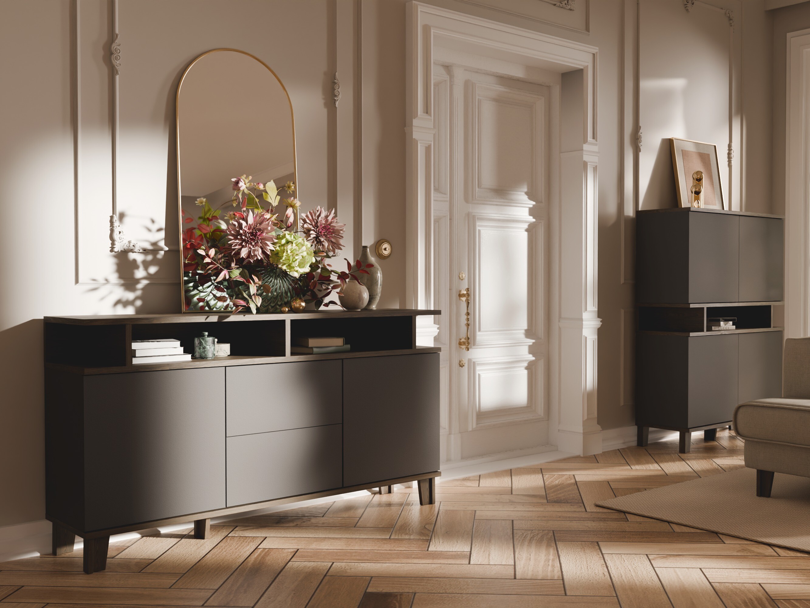 Commode Evarveru 105 (Anthracite)