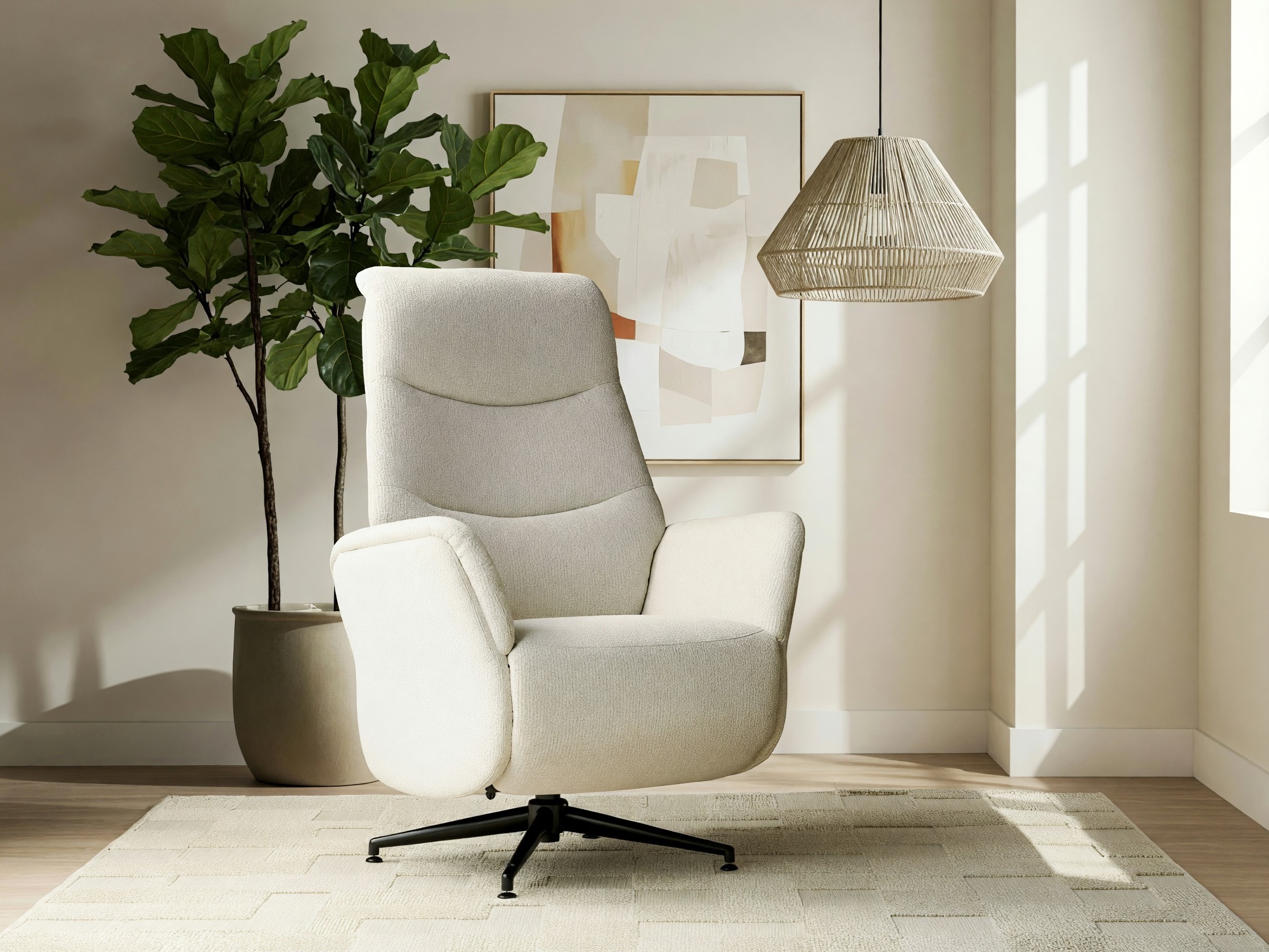 Fauteuil inclinable Detroit 1031 (Raven 22)