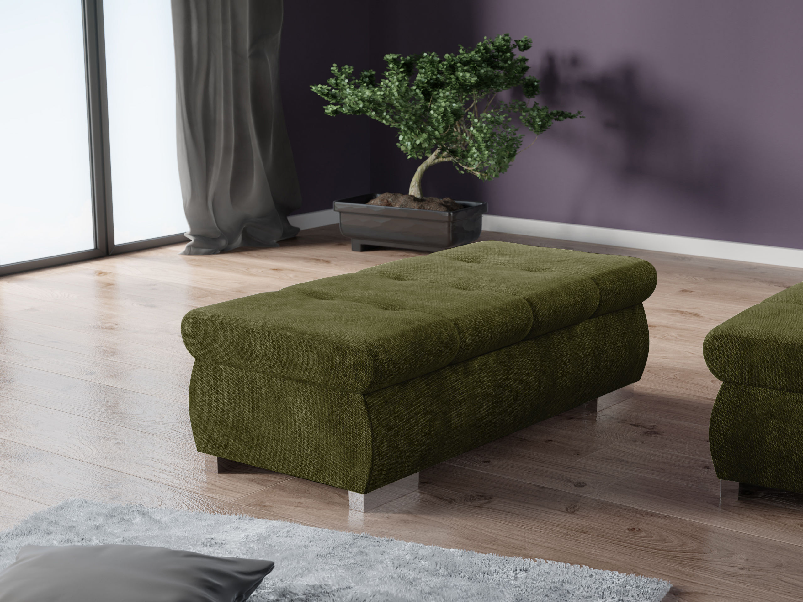 Banc rembourré Comfivo Nitor I (Margo 227.11)