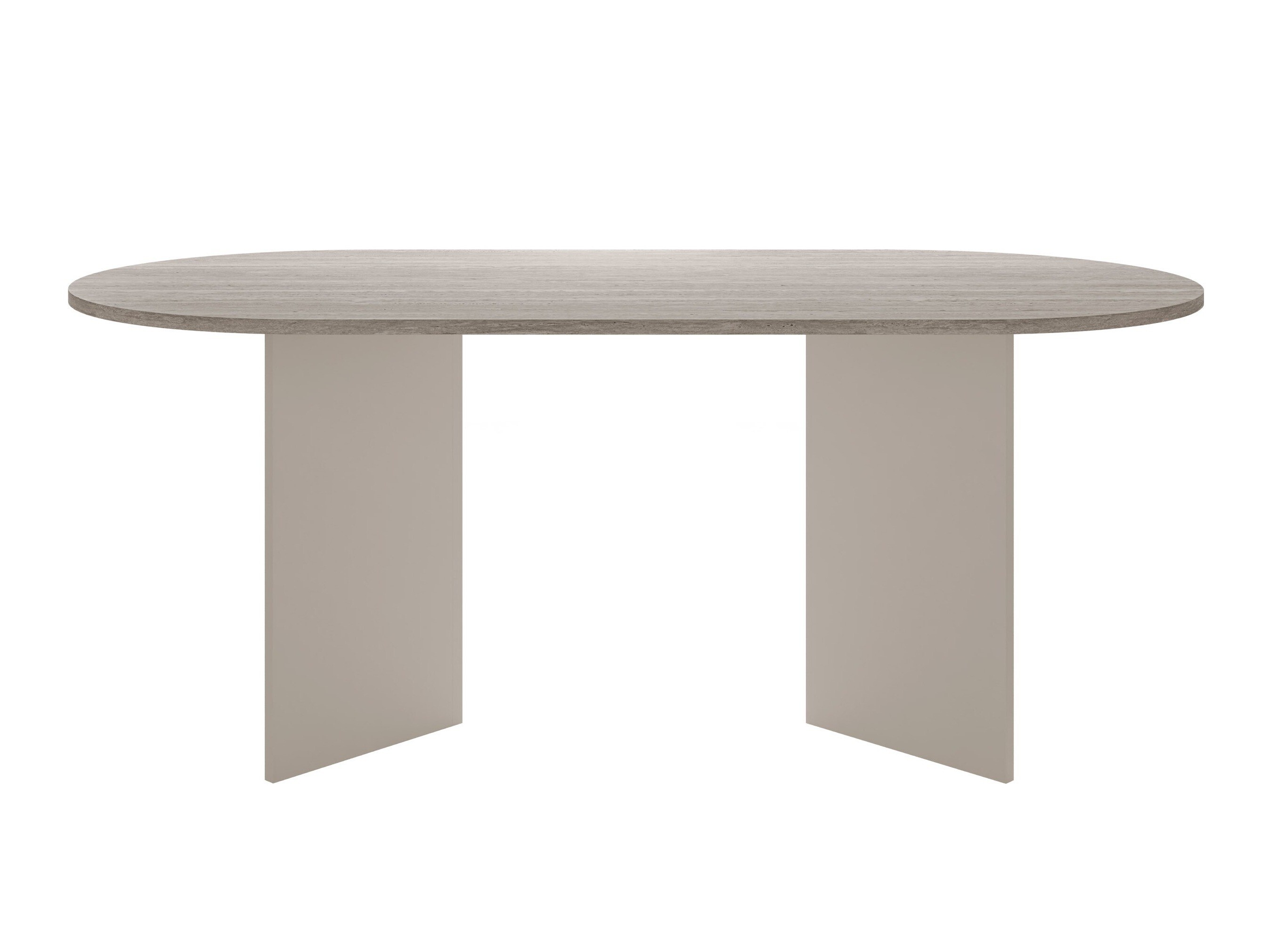 Table Comfivo Fungus (Clair Travertine + Beige)