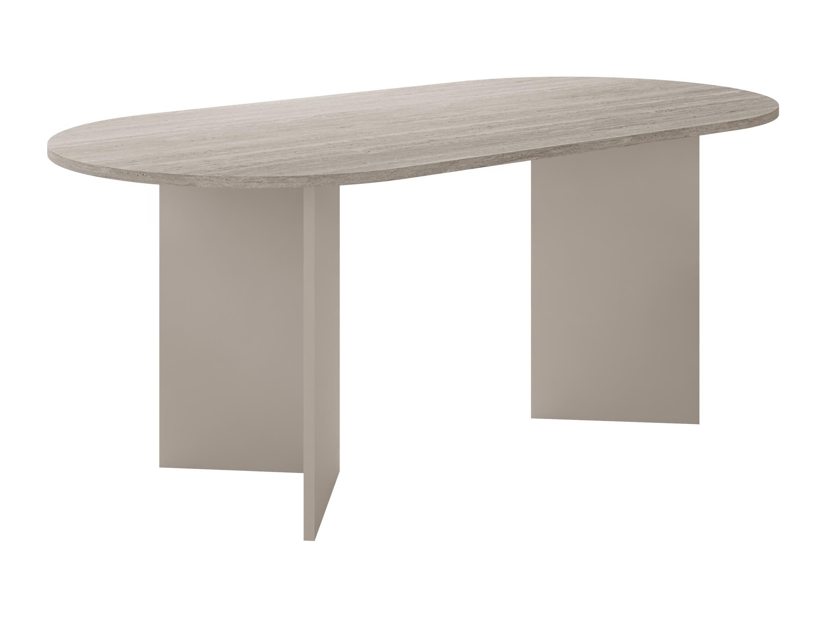 Table Comfivo Fungus (Clair Travertine + Beige)