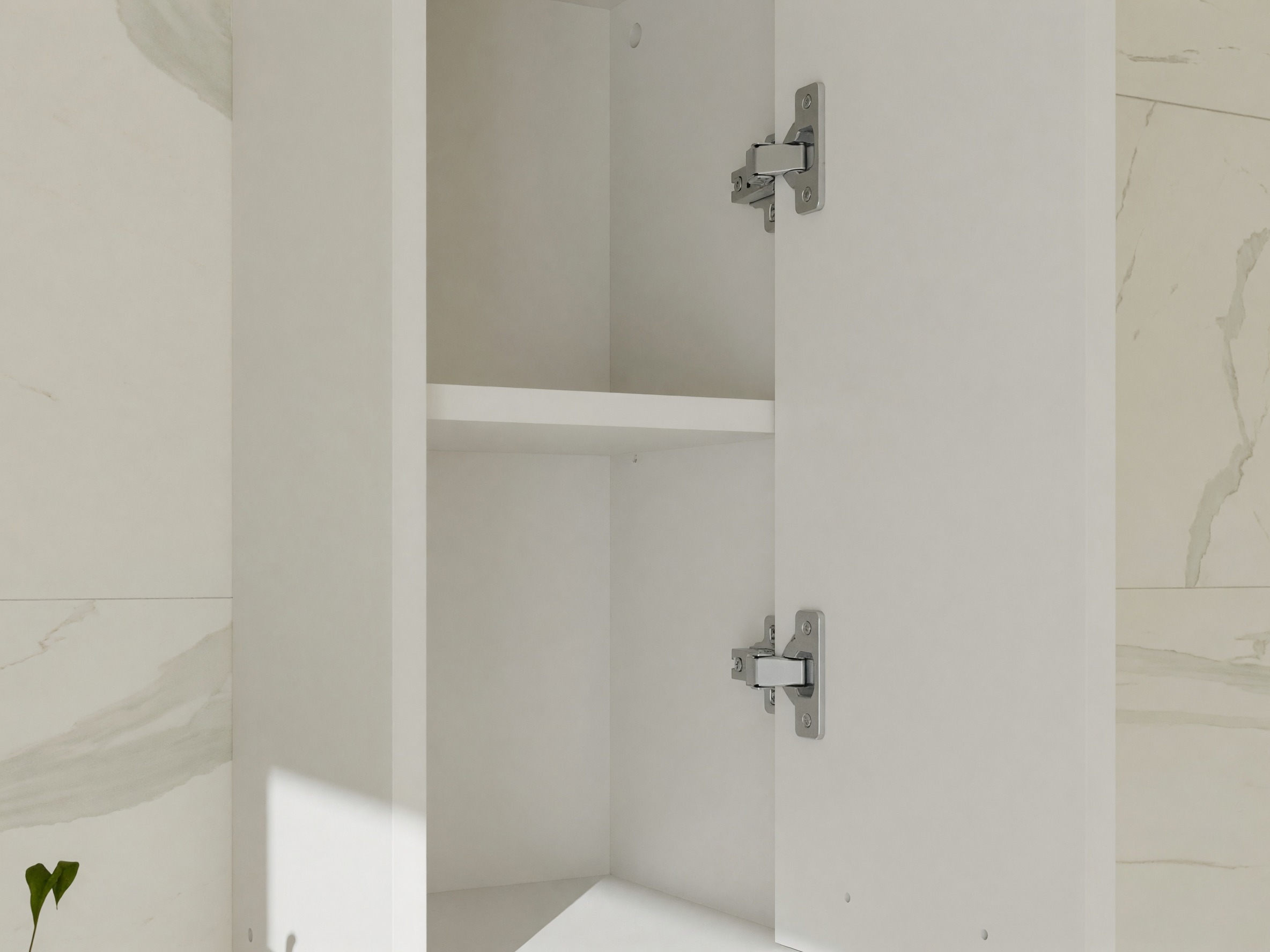 Armoire de salle de bain murale Mandeville 382 (Blanc)
