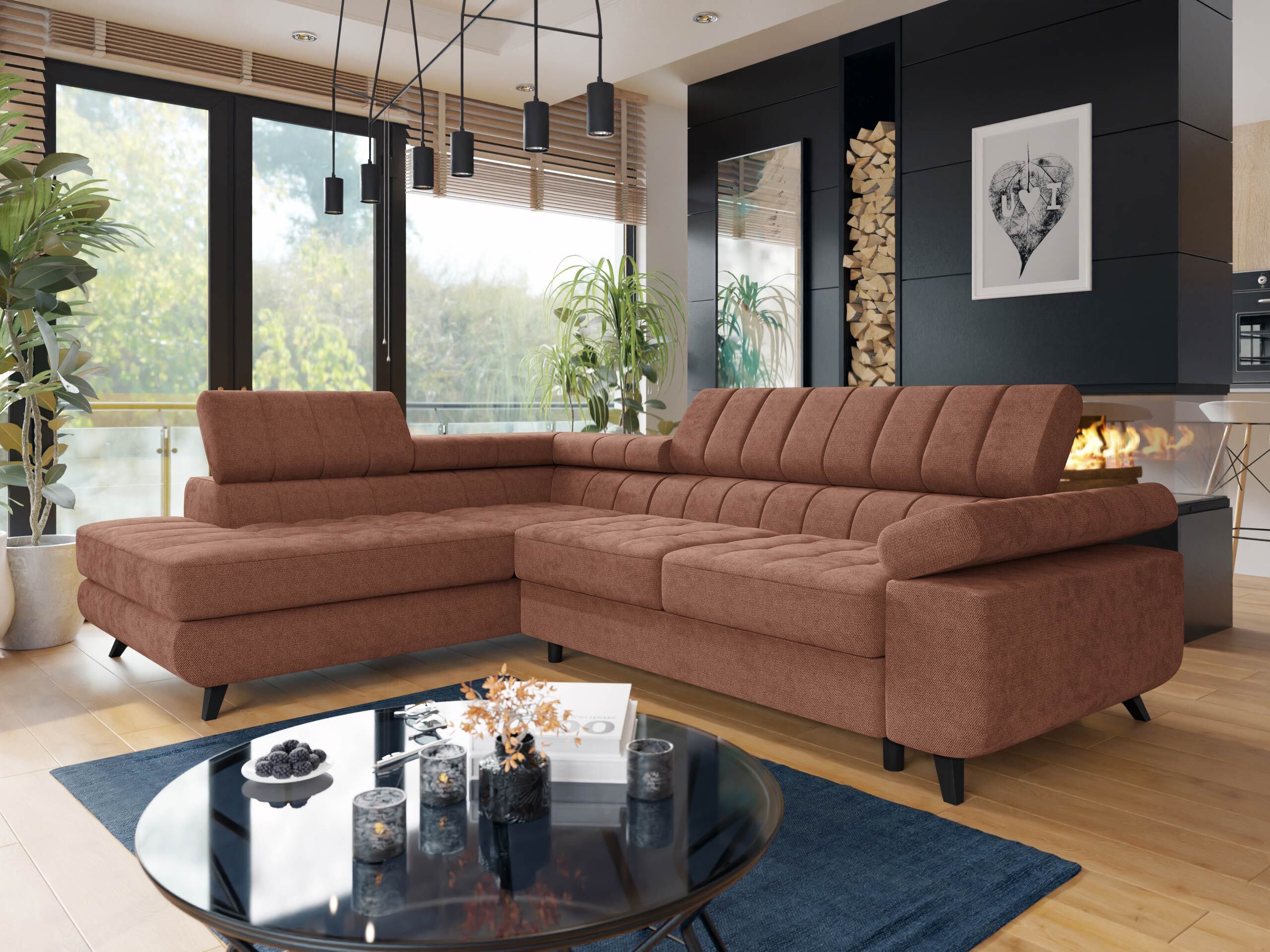Canapé d'angle Comfivo Agnus (Kronos 29)