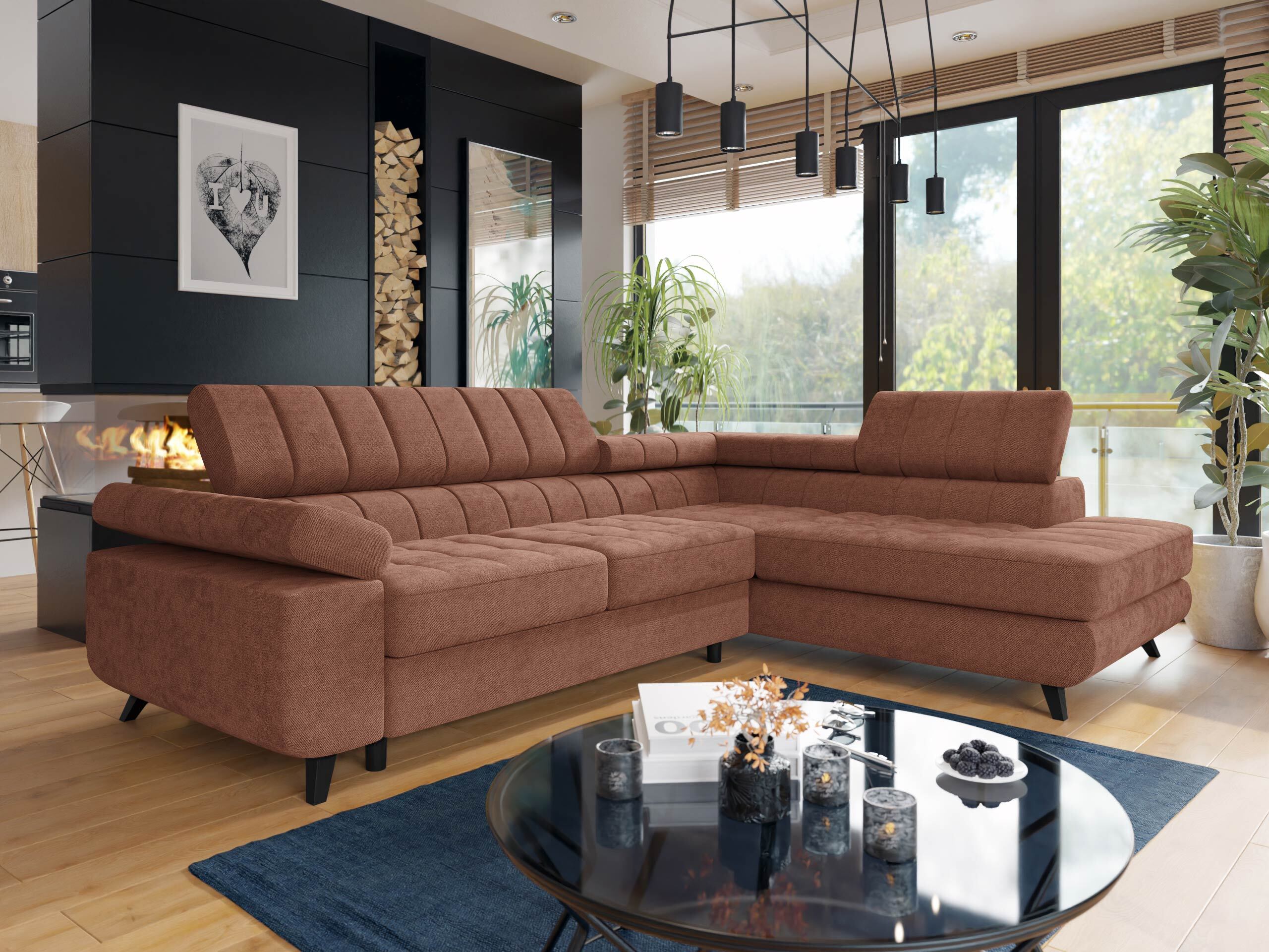Canapé d'angle Comfivo Agnus (Kronos 29)