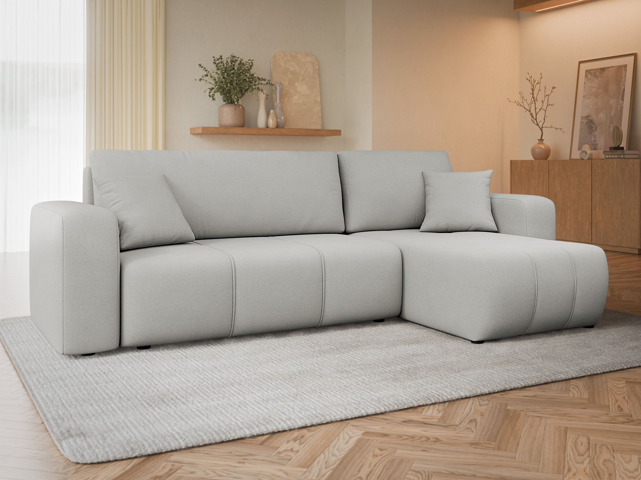 Canapé d'angle Comfivo Laurus (Velo 633)