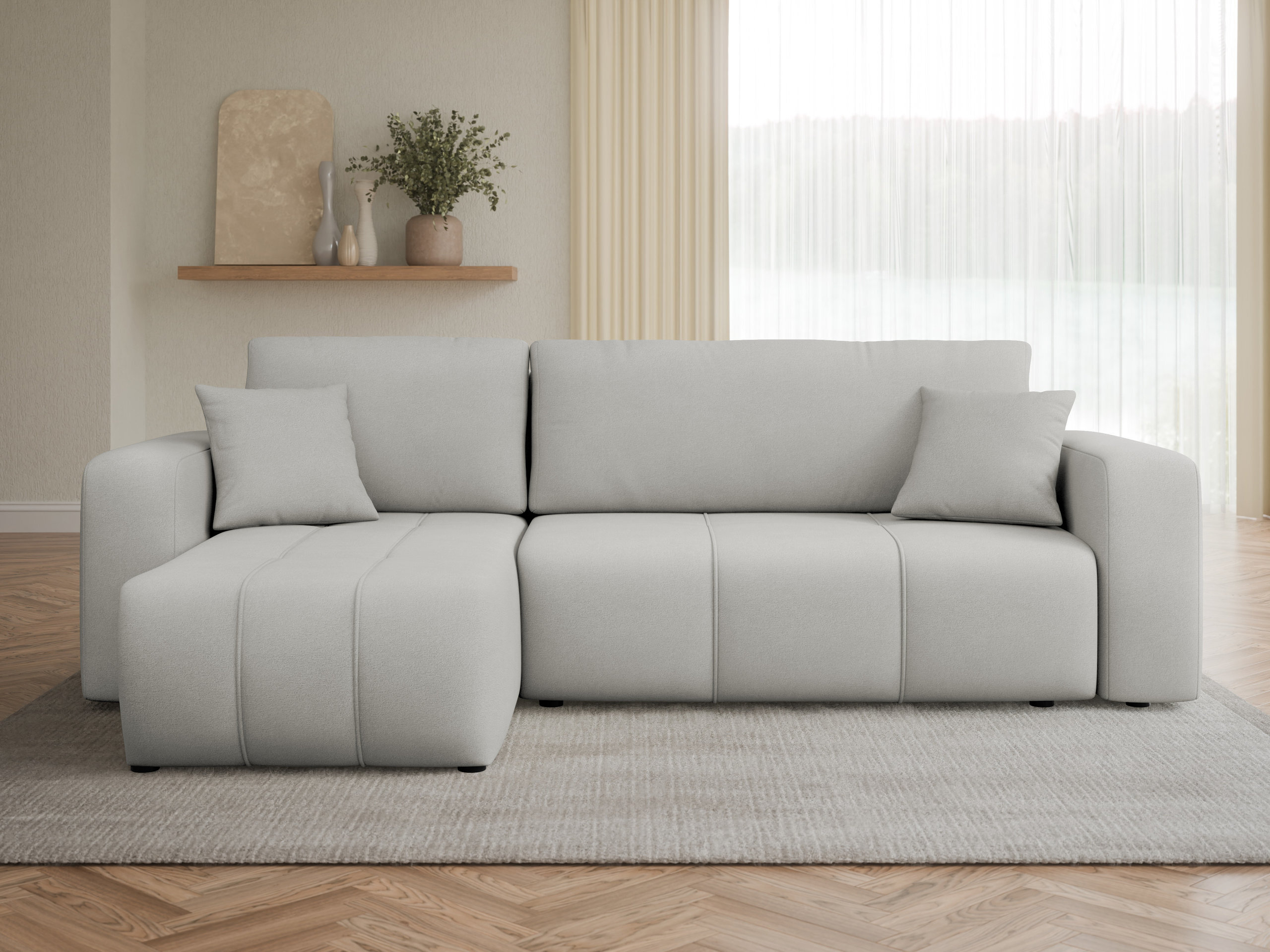 Canapé d'angle Comfivo Laurus (Velo 633)