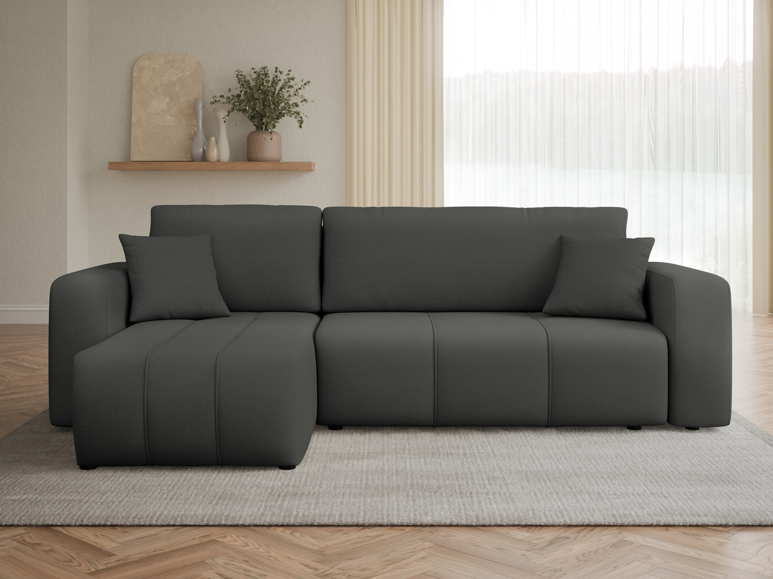 Canapé d'angle Comfivo Laurus (Velo 636)