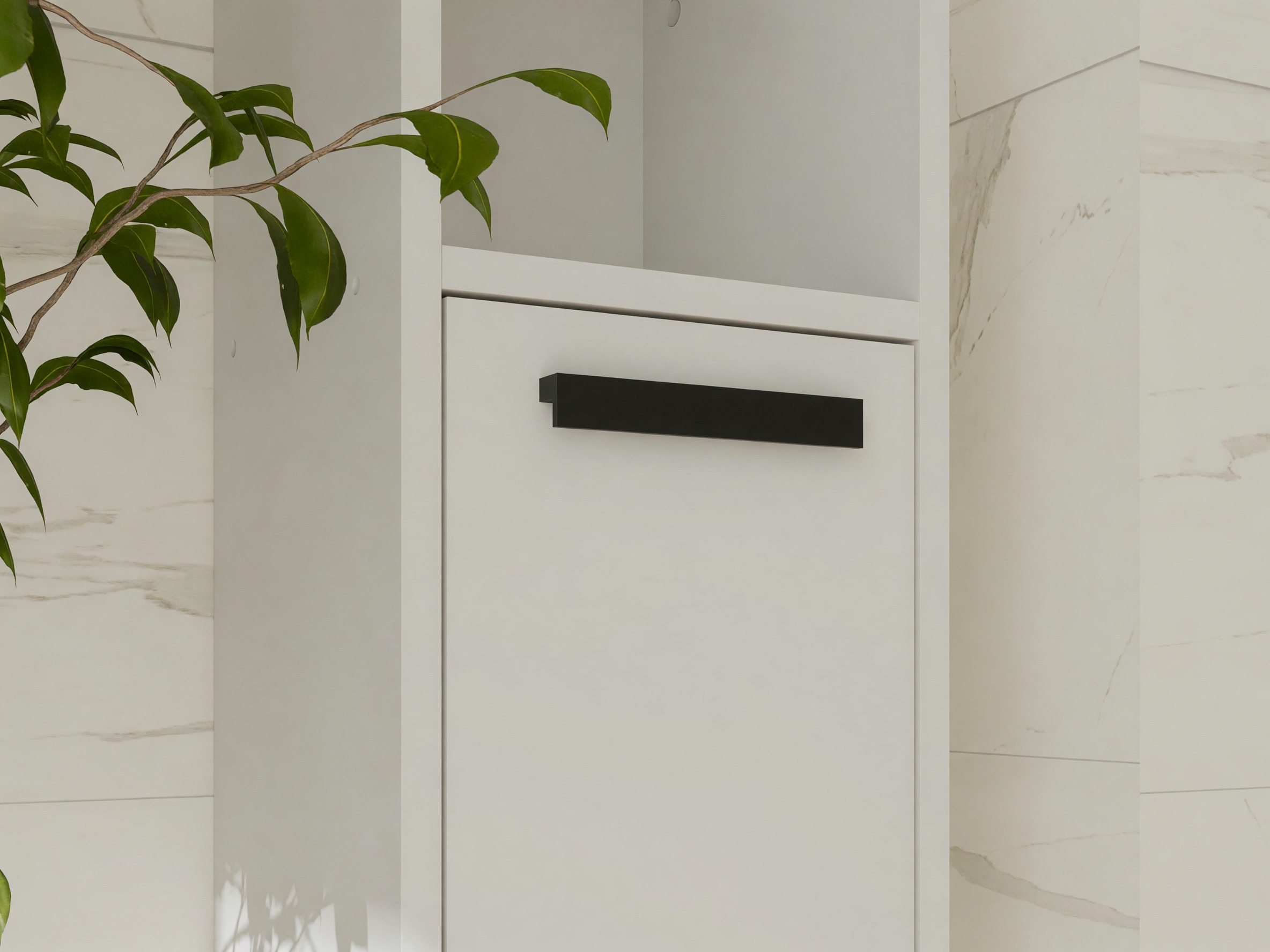 Colonne de salle de bain Mandeville 381 (Blanc)
