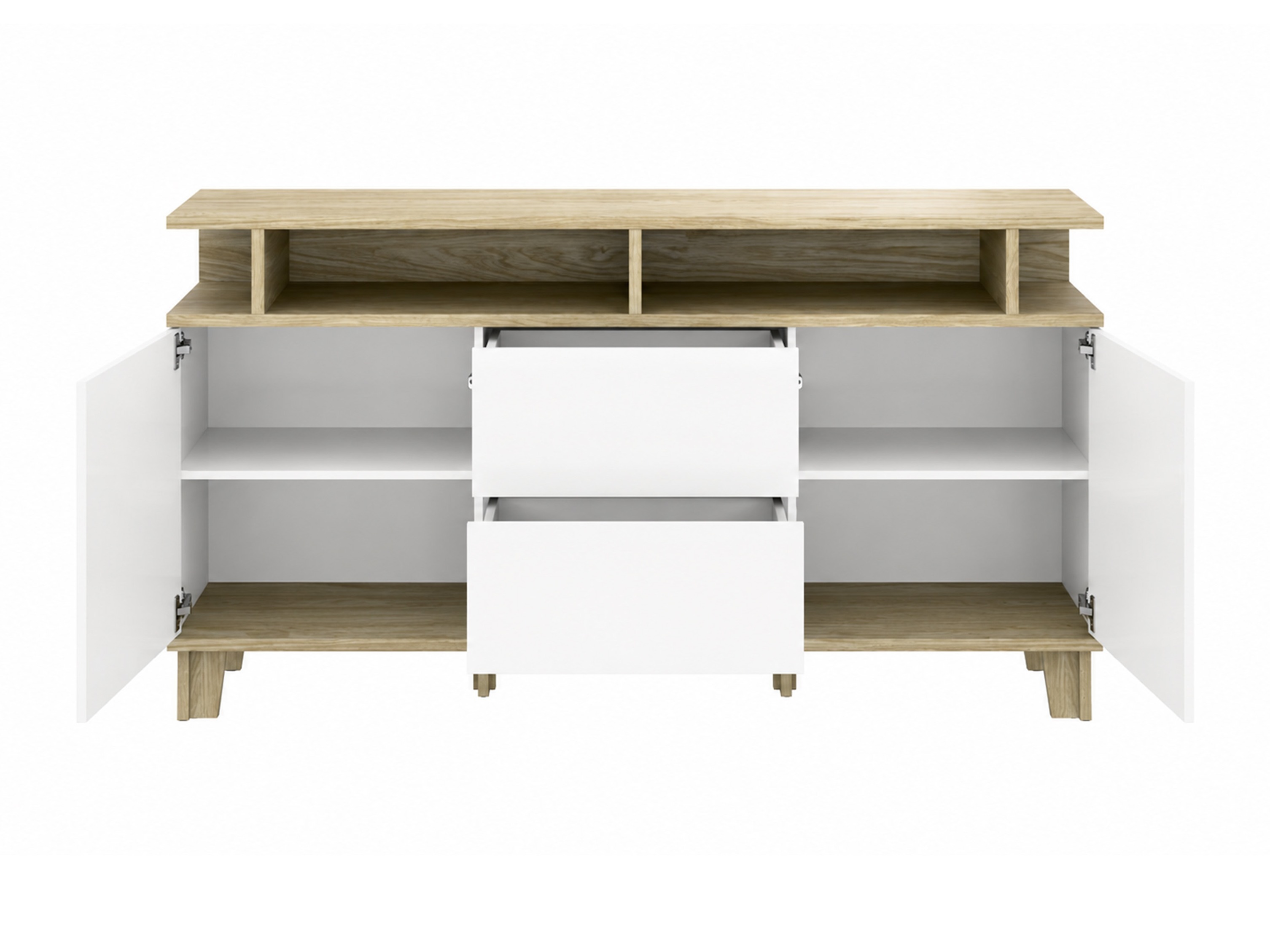 Ensemble de salon Evarveru 109 (Mat blanc)