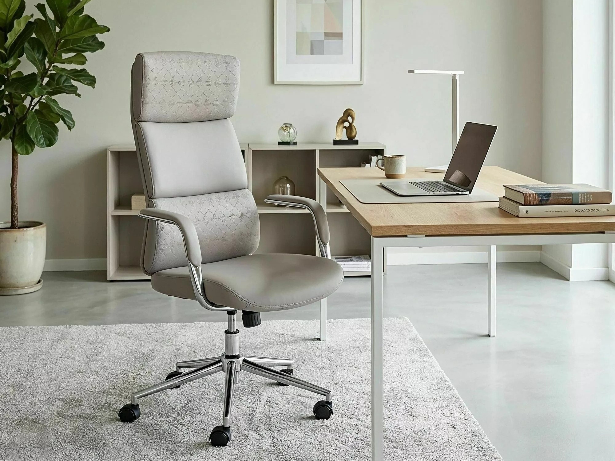 Chaise de bureau Detroit 950 (Gris)