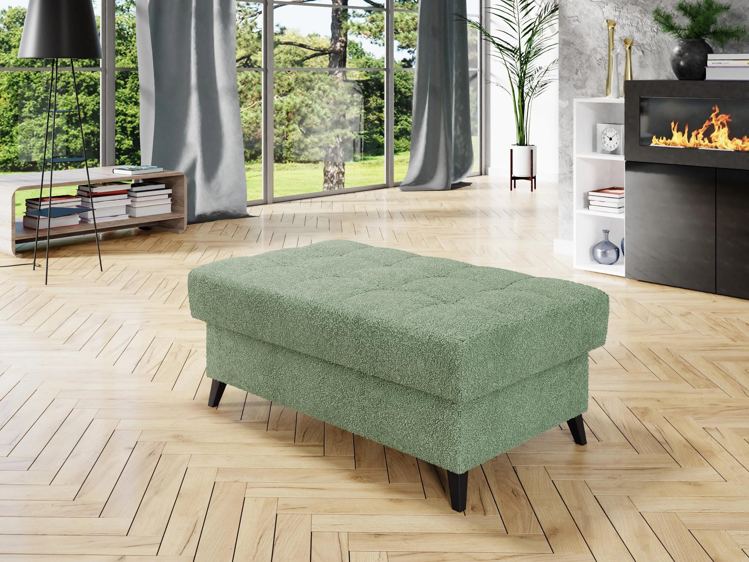 Banc rembourré Comfivo Agnus (Boucle Abriamo 10)