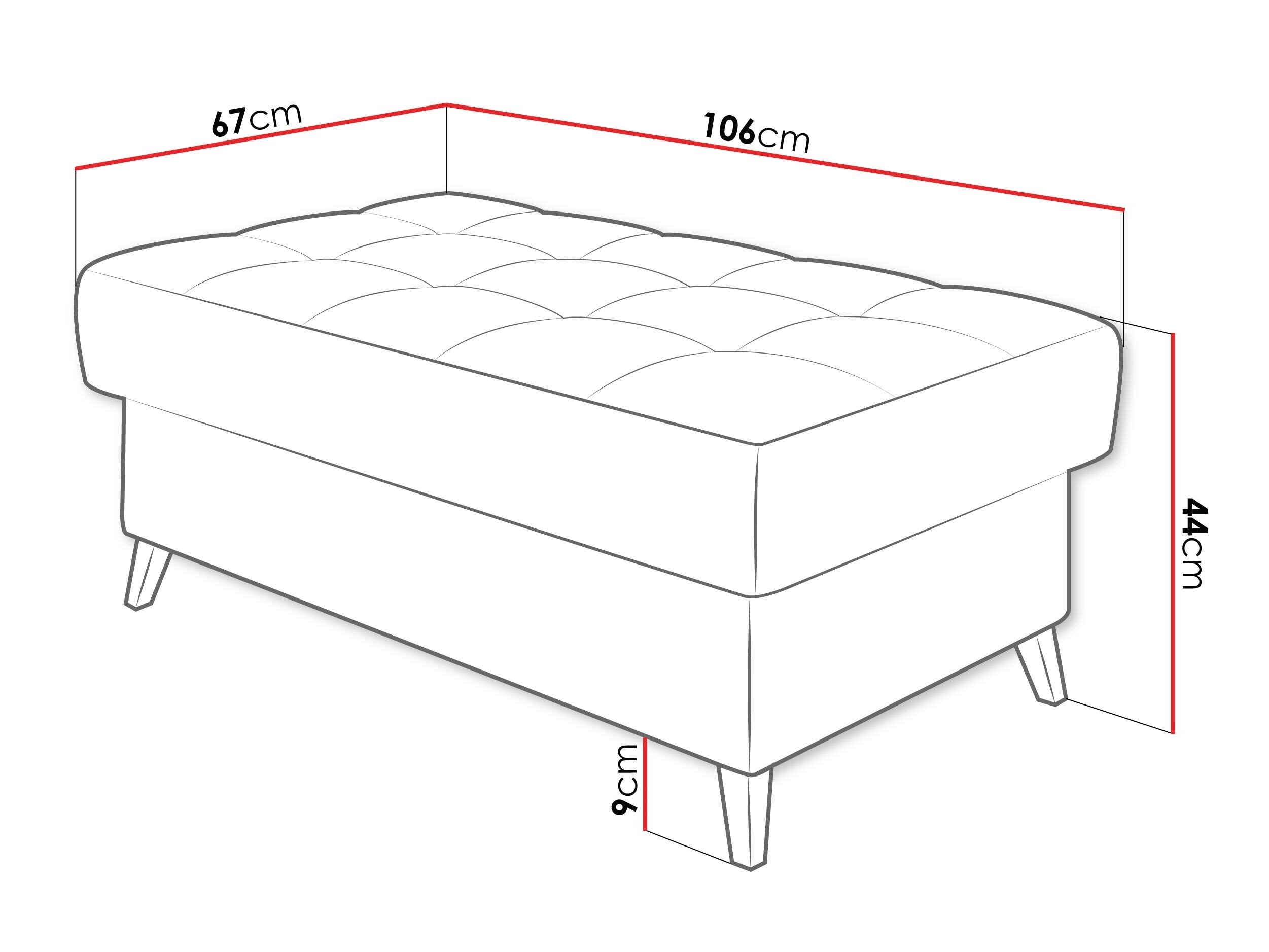 Banc rembourré Comfivo Agnus (Kronos 29)