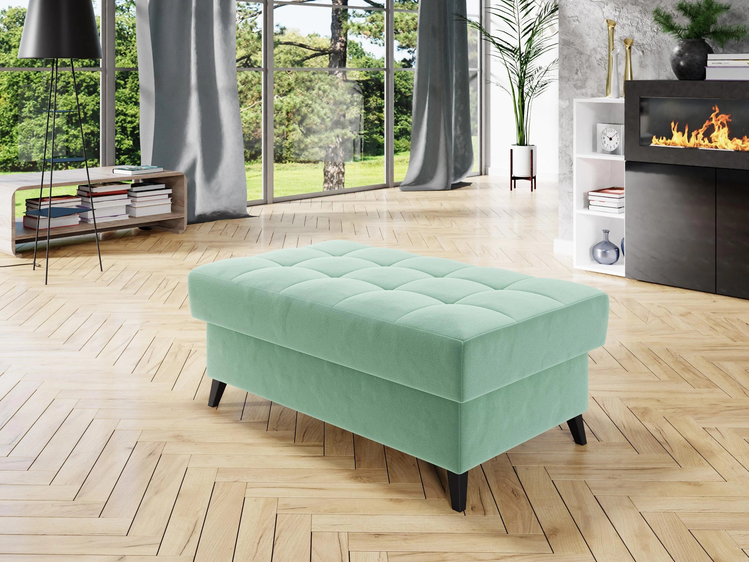 Banc rembourré Comfivo Agnus (Magic Velvet 2227)