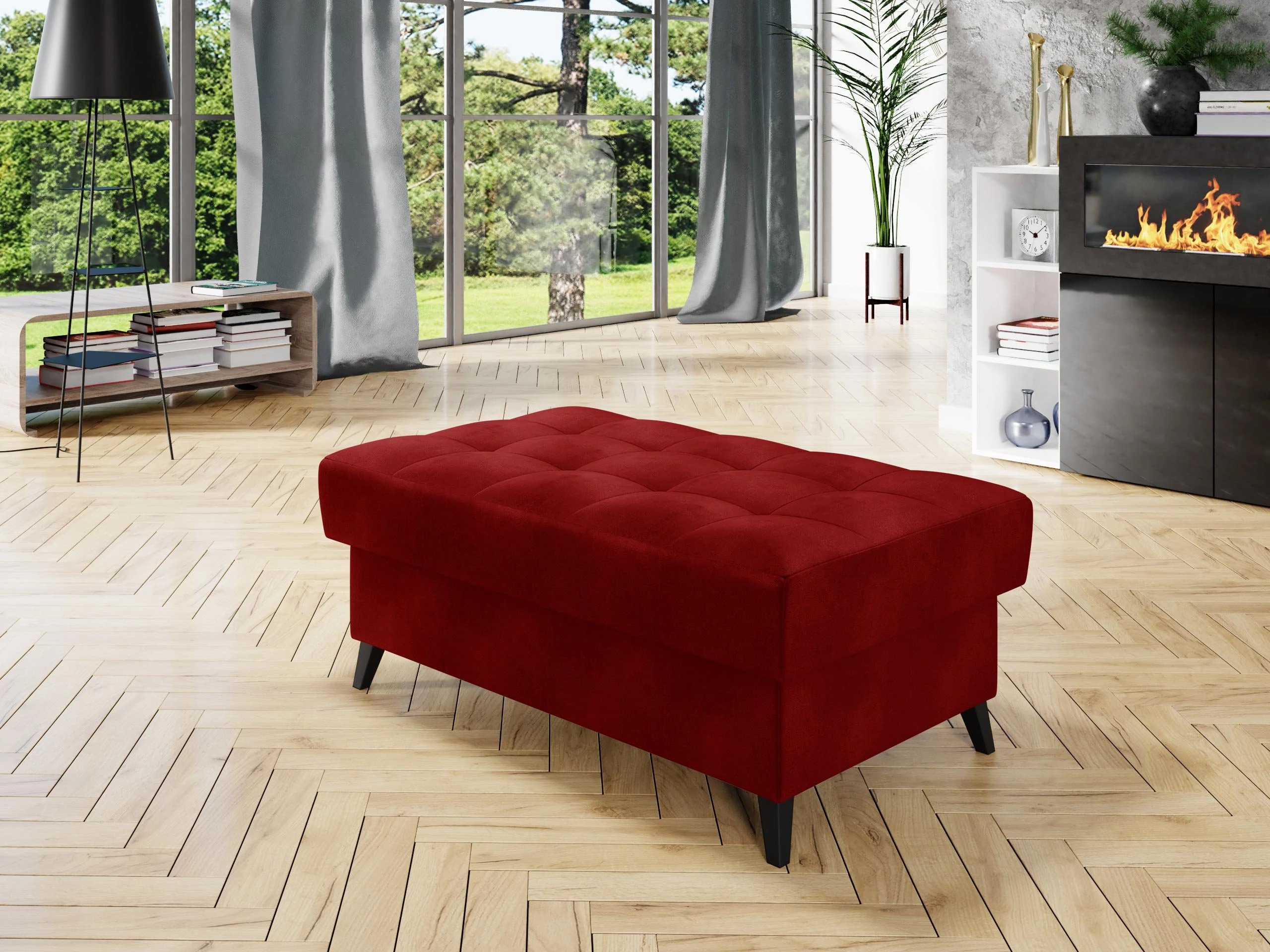 Banc rembourré Comfivo Agnus (Venus Velvet 2926)