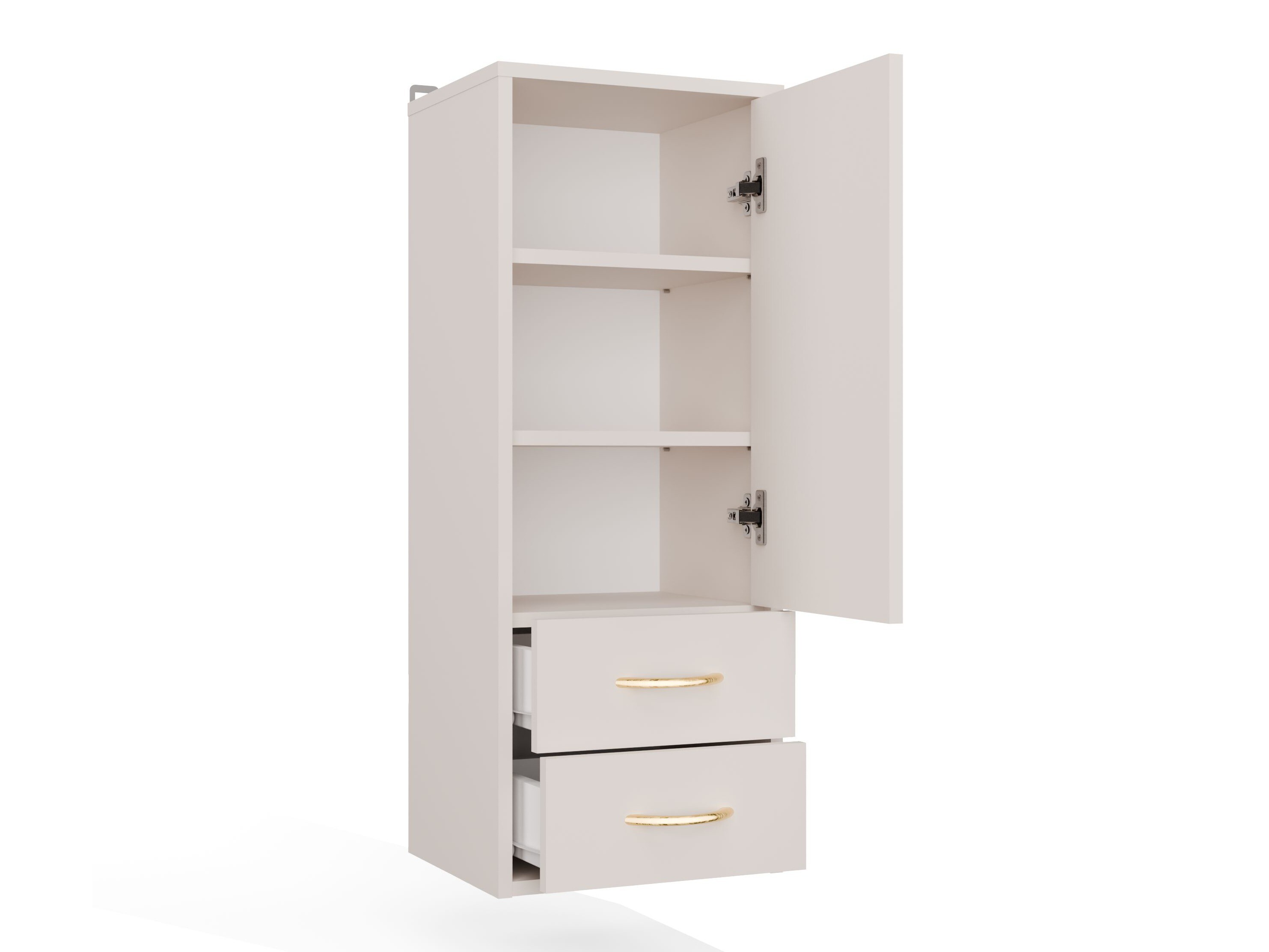 Armoire de salle de bain murale Servou 115 (Cachemire)