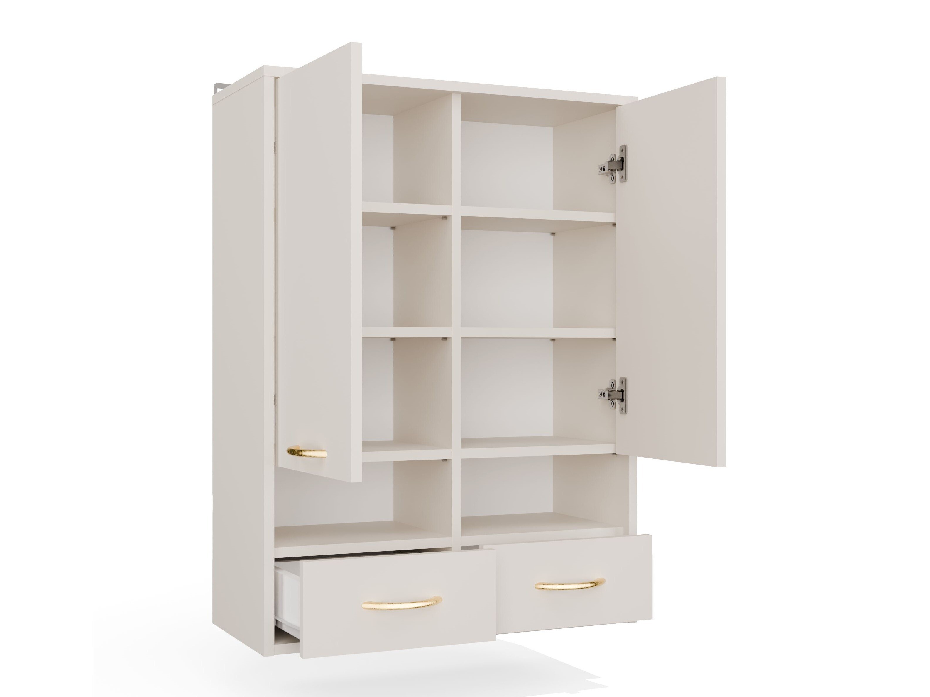 Armoire de salle de bain murale Servou 116 (Cachemire)
