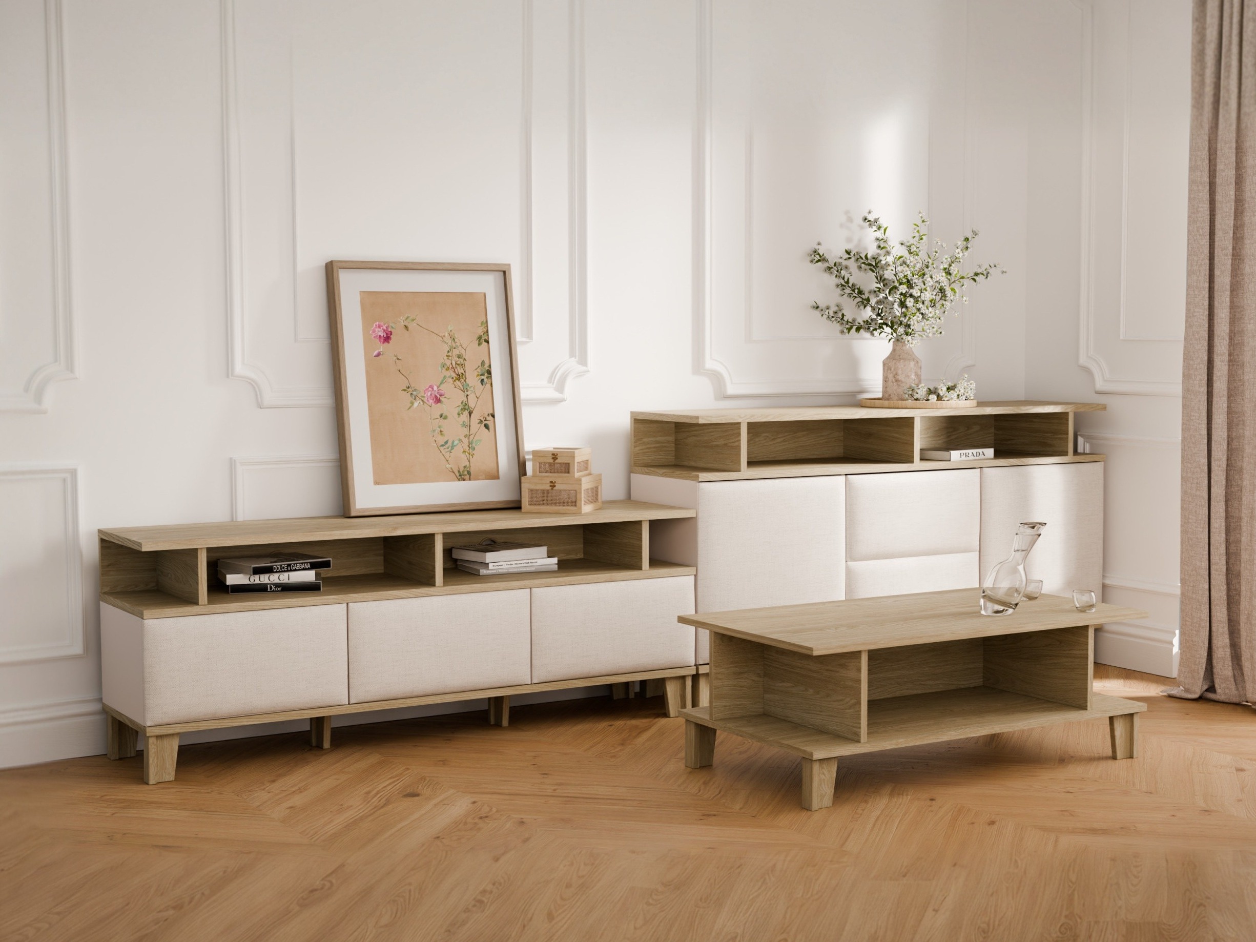 Ensemble de salon Evarveru 108 (Moly 02)