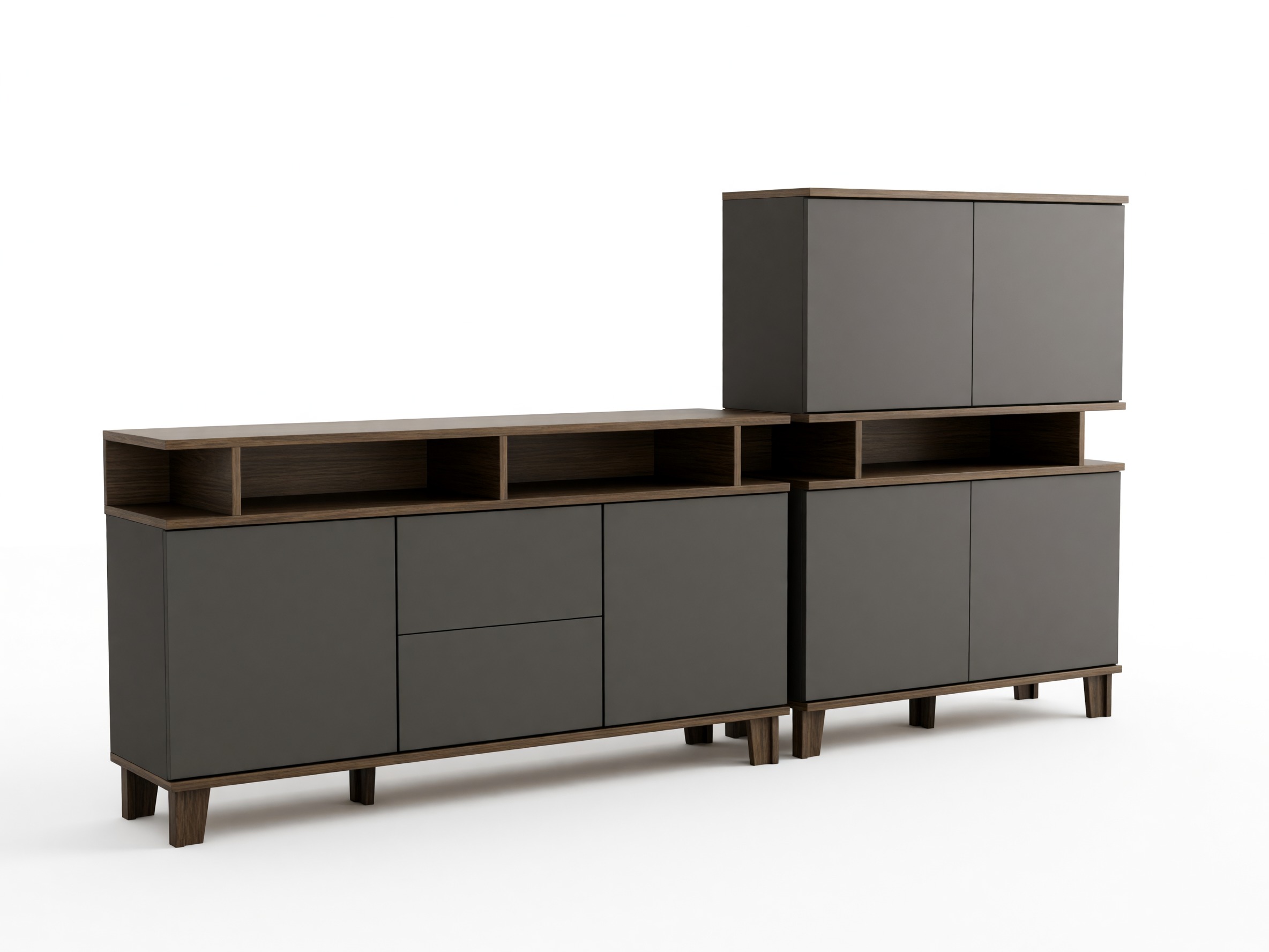Ensemble de salon Evarveru 109 (Anthracite)