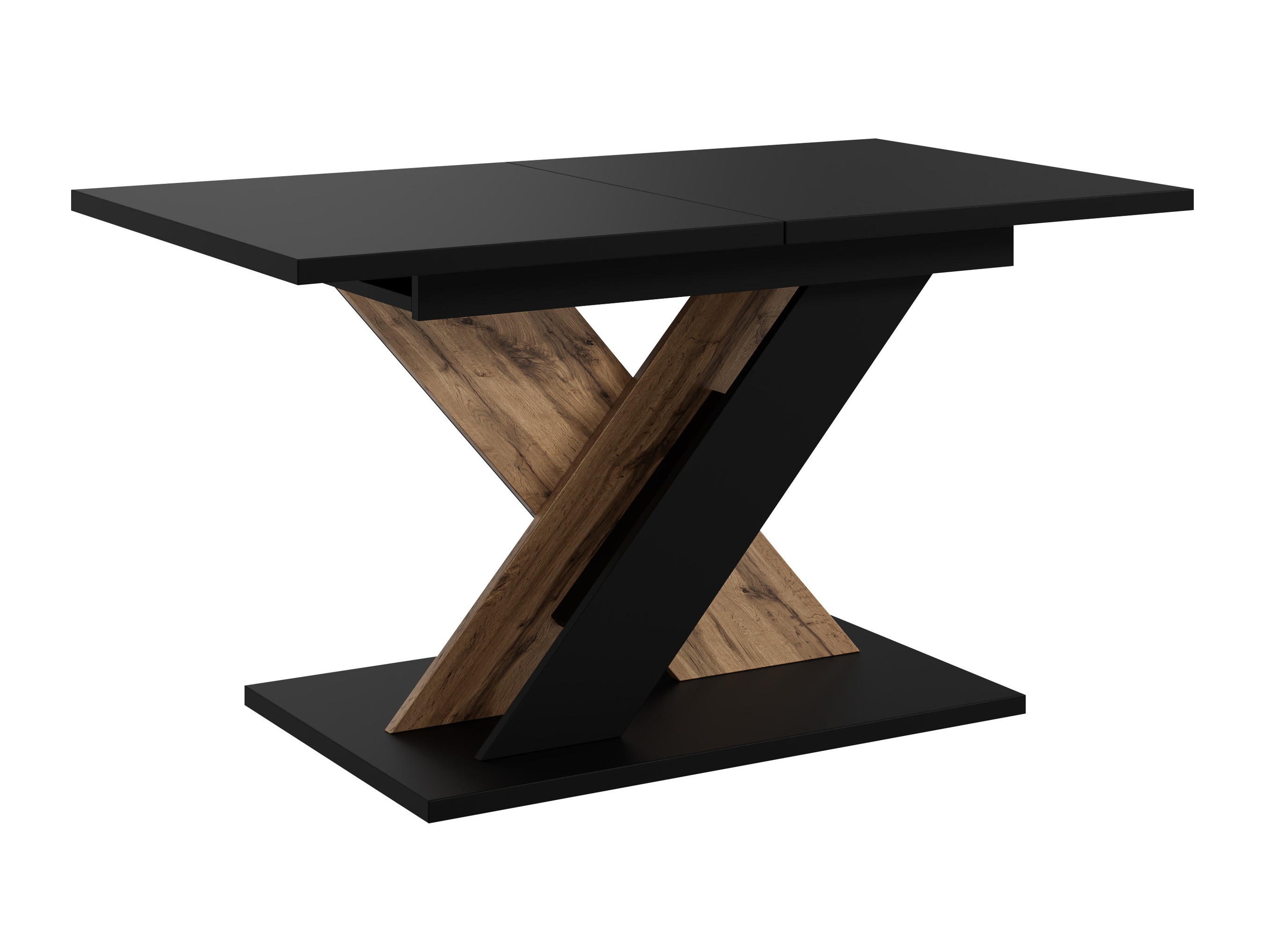 Table Goodyear 141 (Noir + Chêne wotan)
