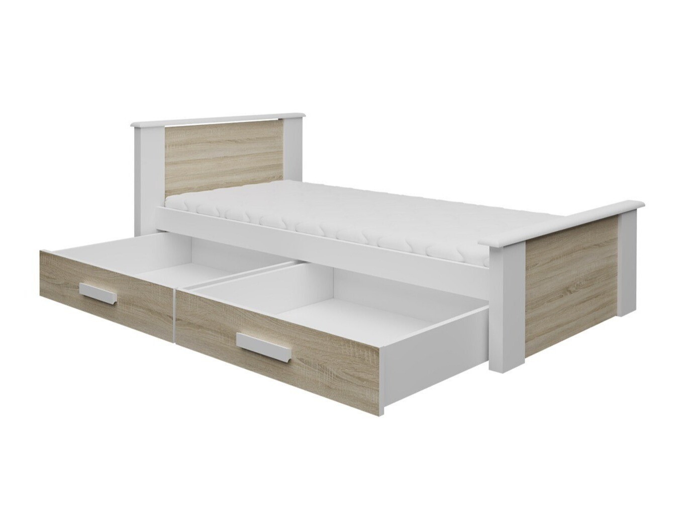 Lit Henderson 116 (Blanc + Truffe)