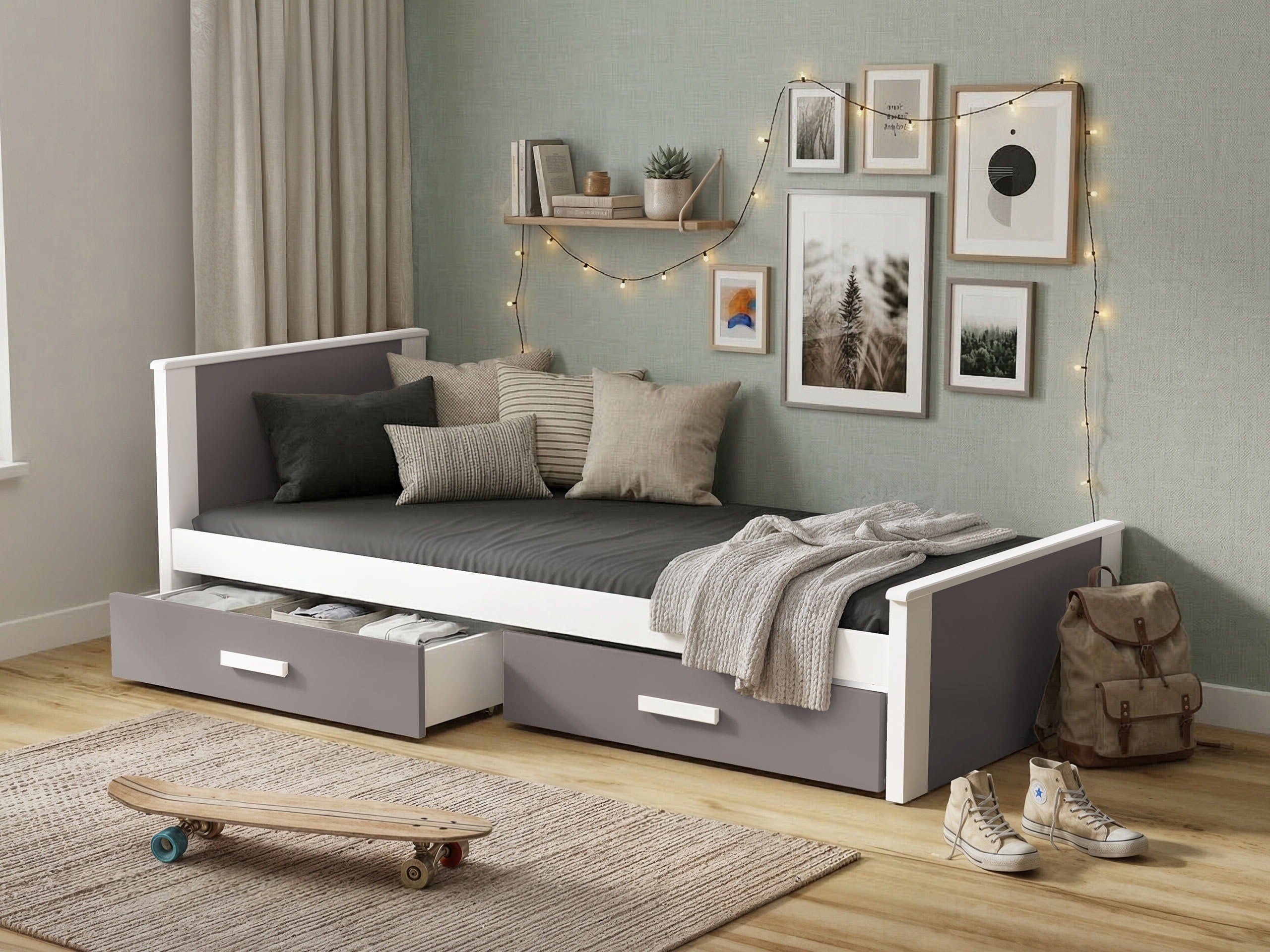 Lit Henderson 116 (Blanc + Truffe)